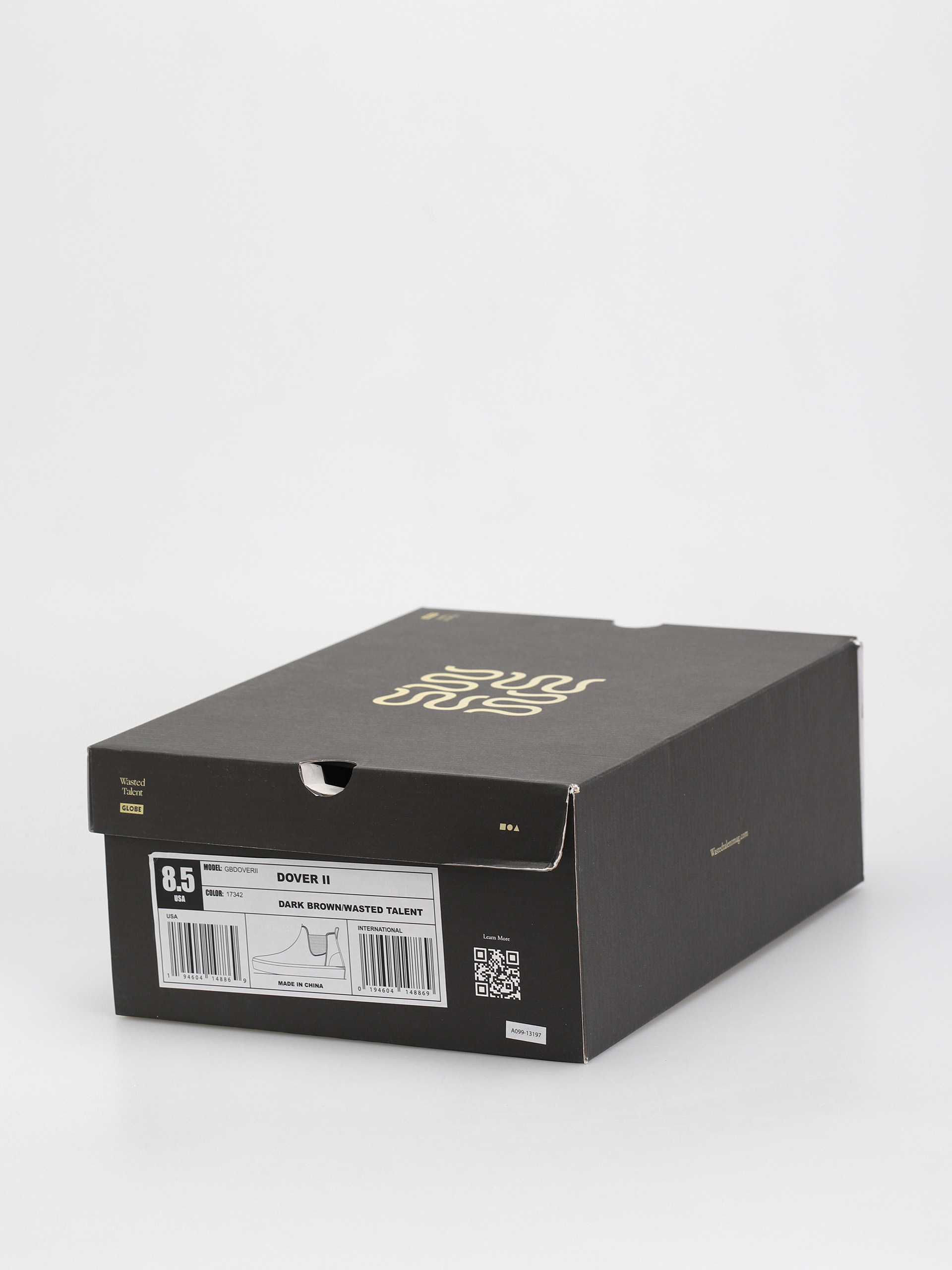 Topánky Globe Dover II (dark brown/wasted talent)