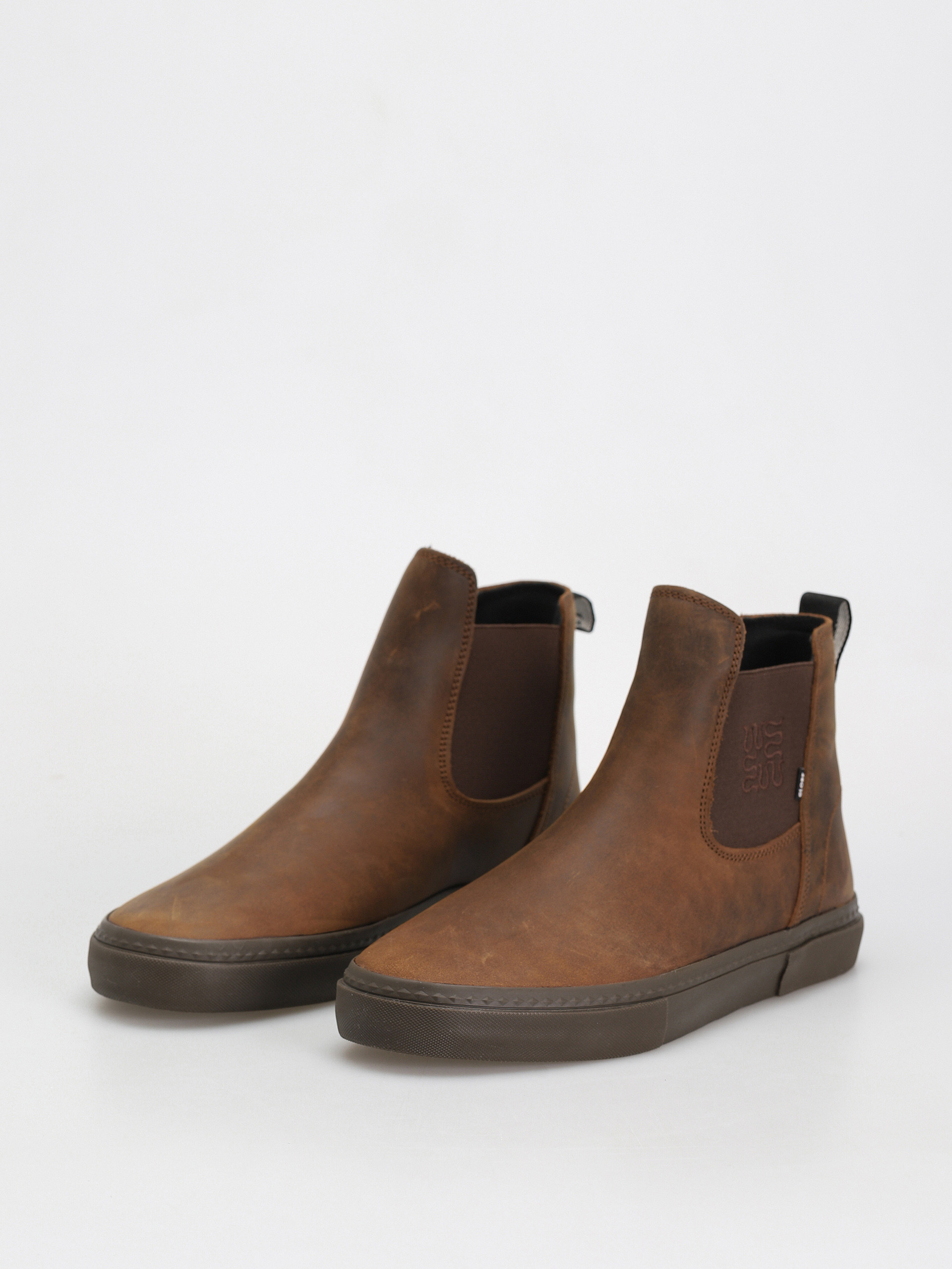 Topánky Globe Dover II (dark brown/wasted talent)