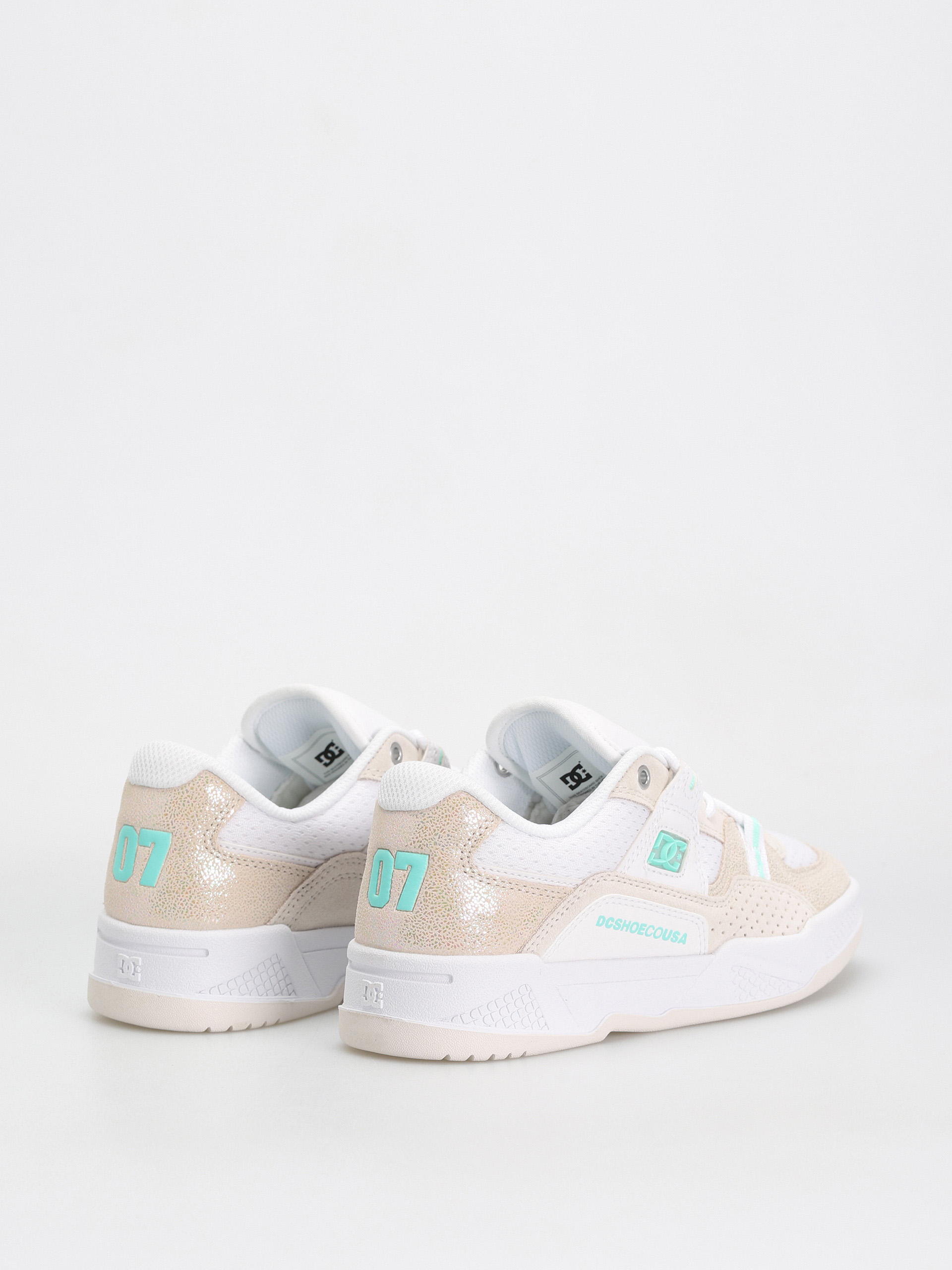 Topánky DC Construct Wmn (white/white/monogram)