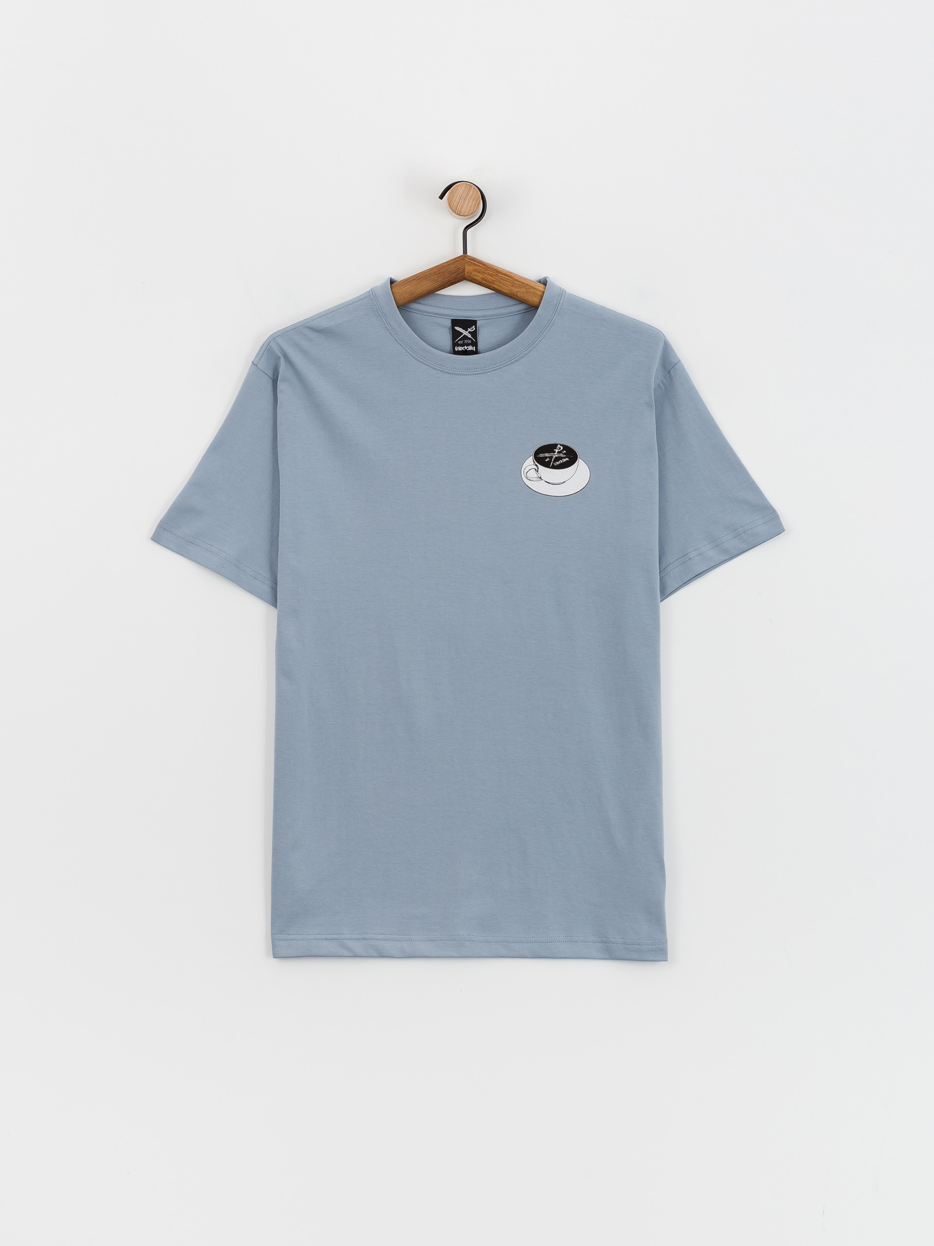 Tričko Iriedaily Slowpresso (light blue)