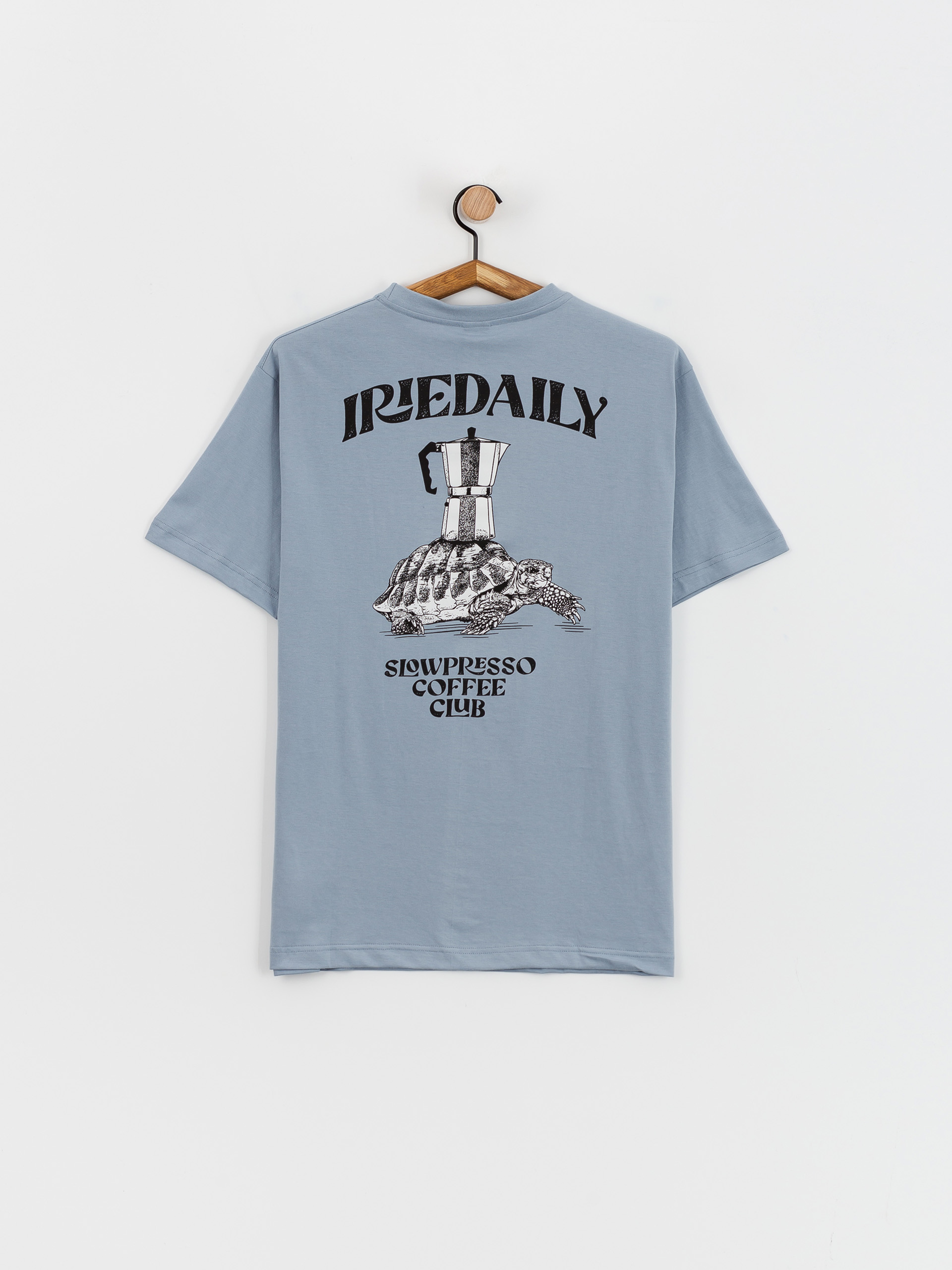 Tričko Iriedaily Slowpresso (light blue)