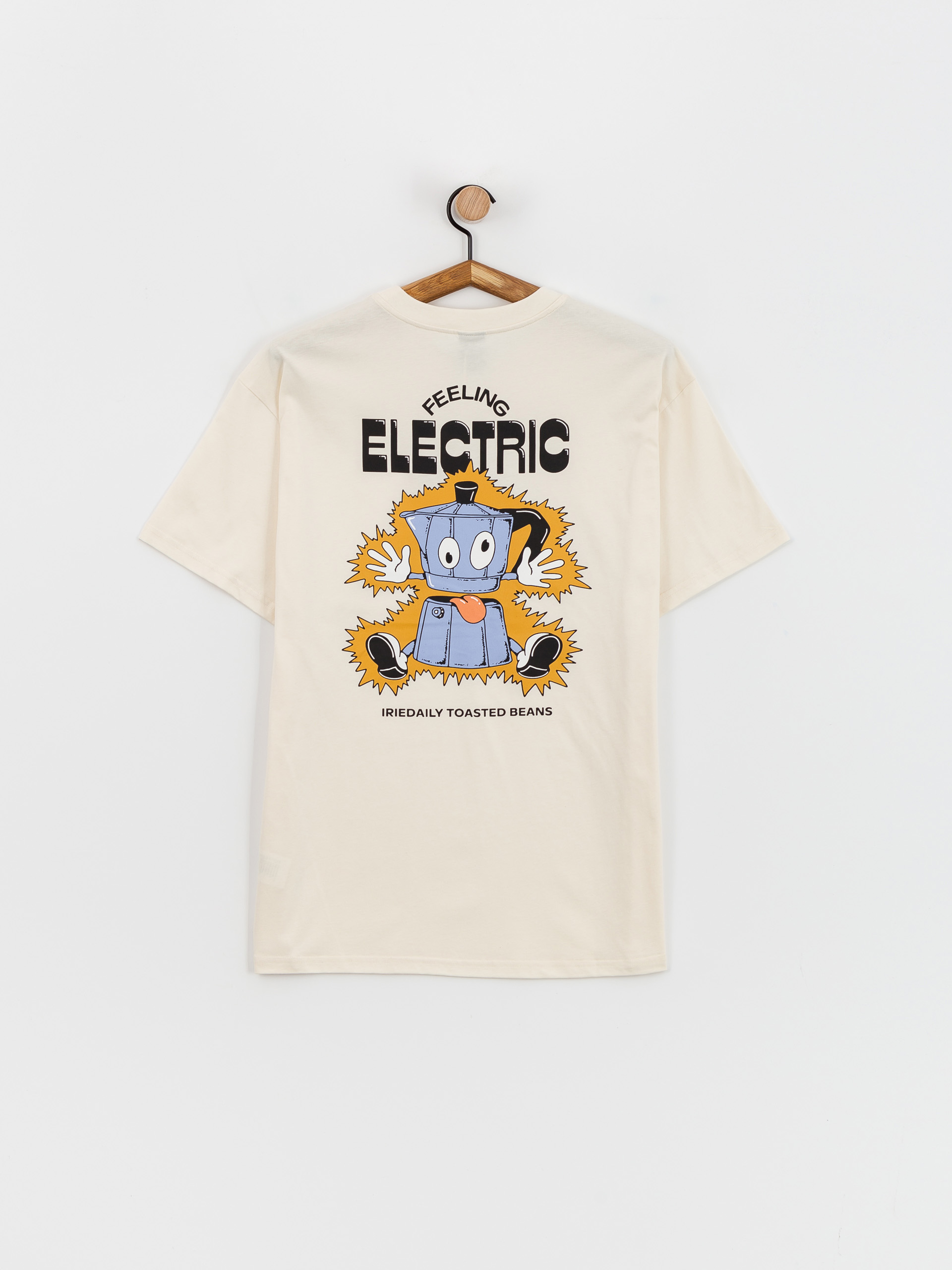 Tričko Iriedaily Coffeelectric (undyed)