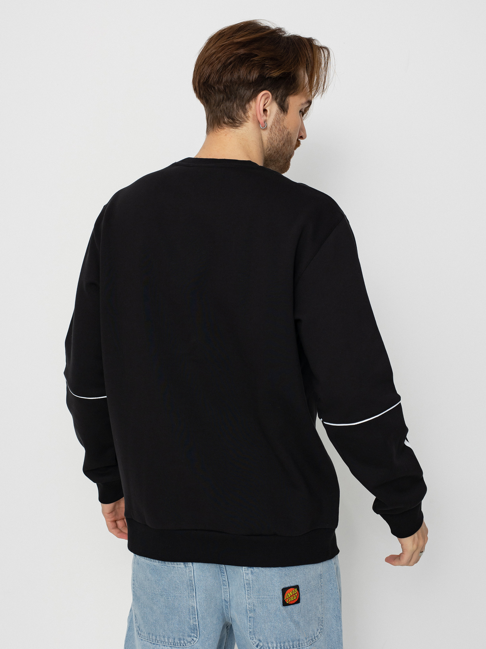 Mikina adidas 4.0 Stretch Crew (black/white)