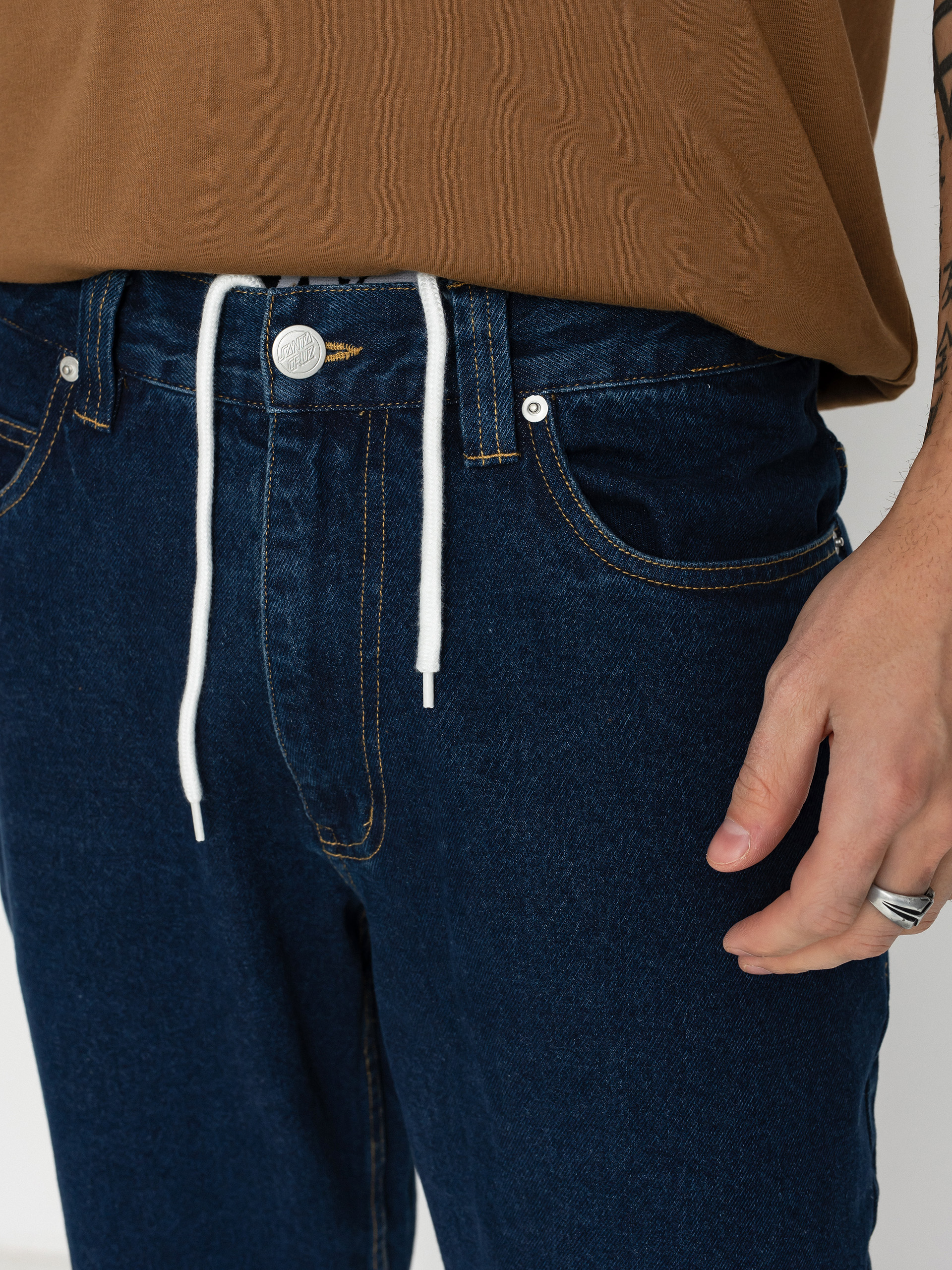 Nohavice Santa Cruz Factory Jean (dark blue)