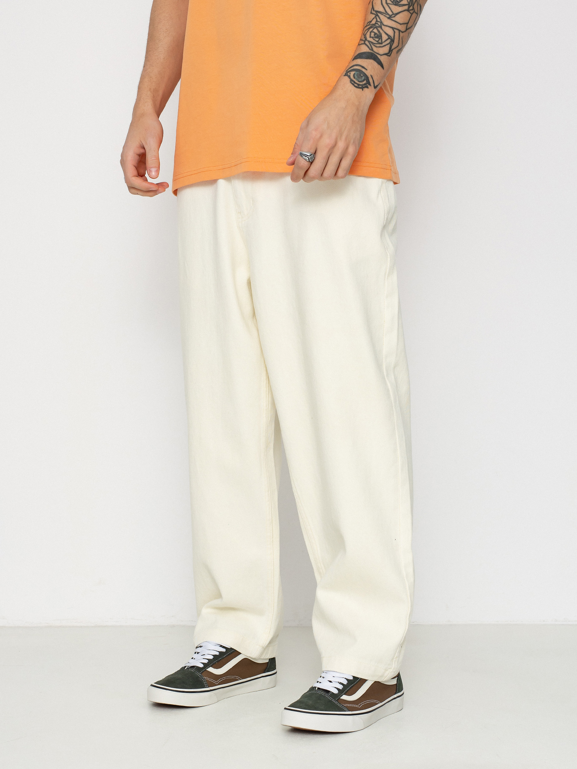 Nohavice Santa Cruz Big Pant (optic white)