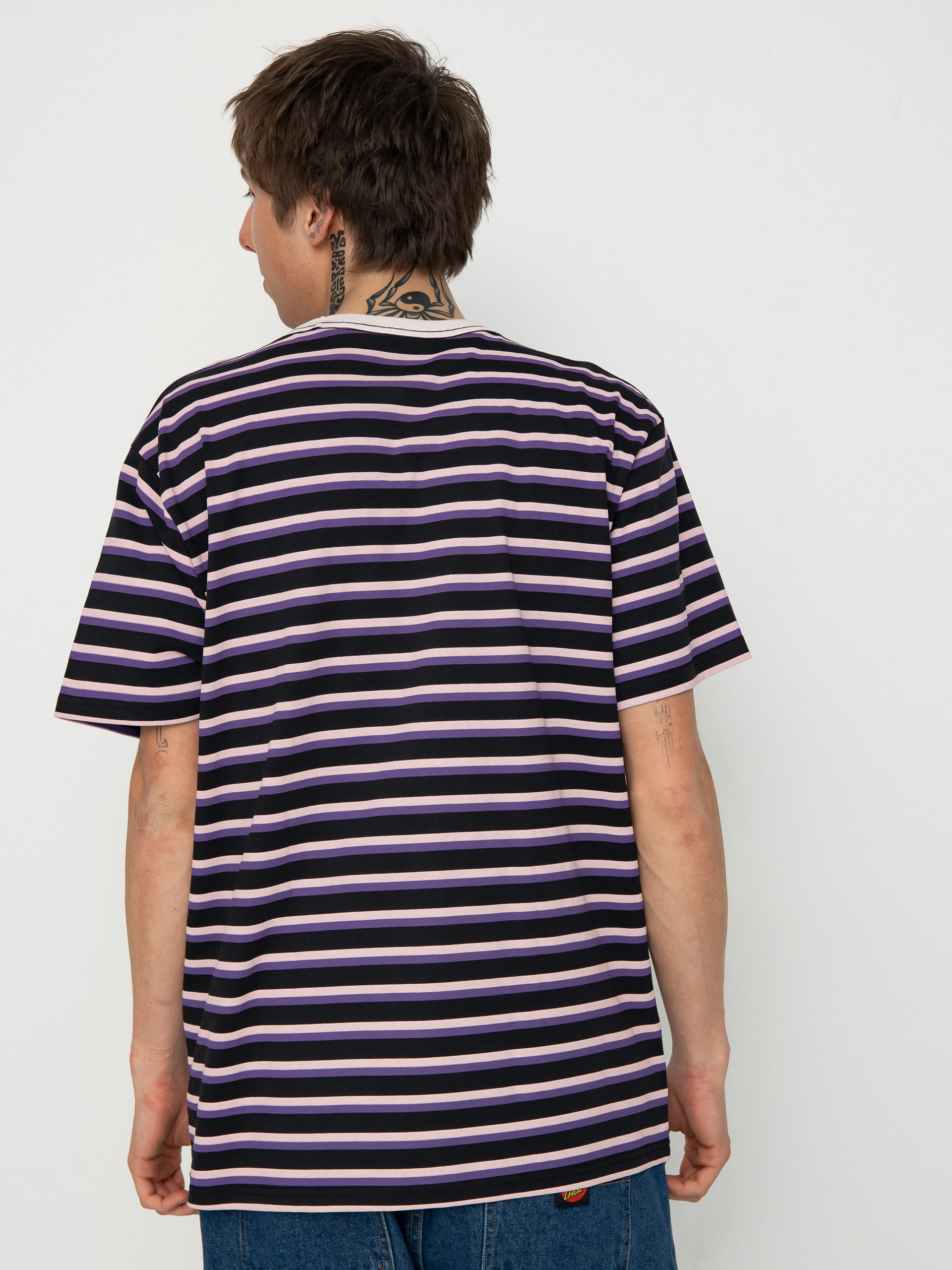 Tričko Volcom Rayeah Stripes (black)
