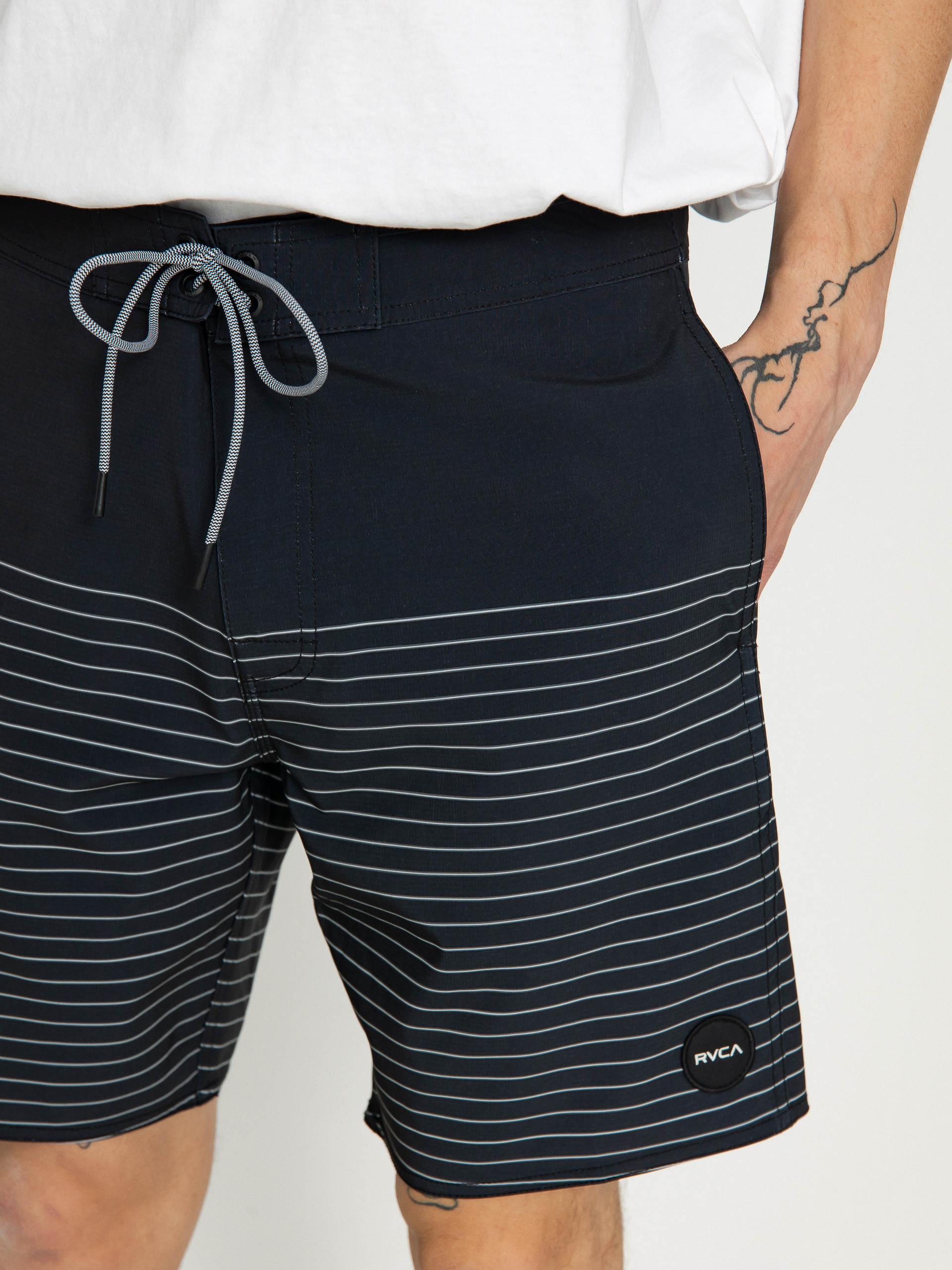 Plážové kraťasy RVCA Curren Trunk (black)