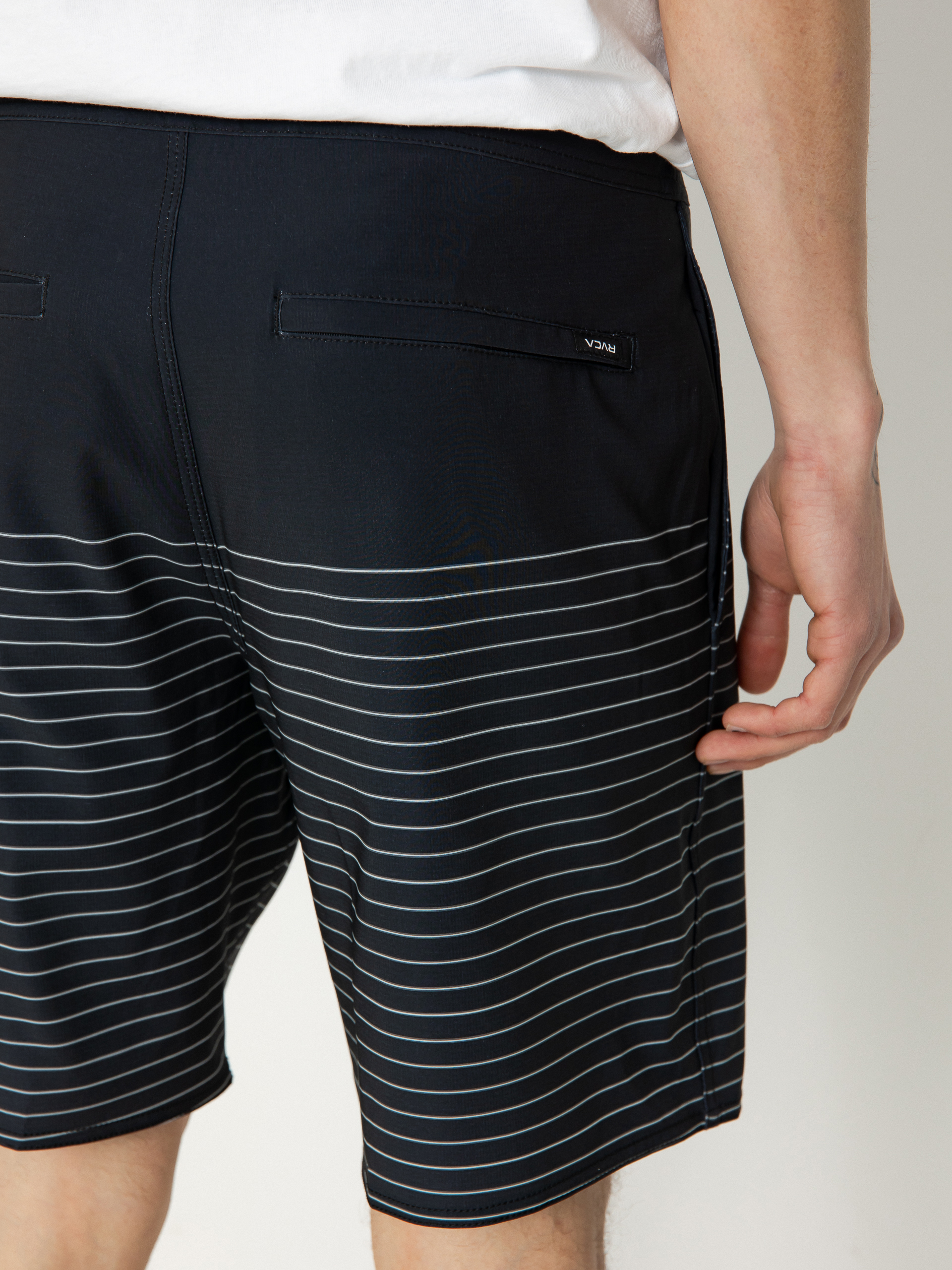 Plážové kraťasy RVCA Curren Trunk (black)