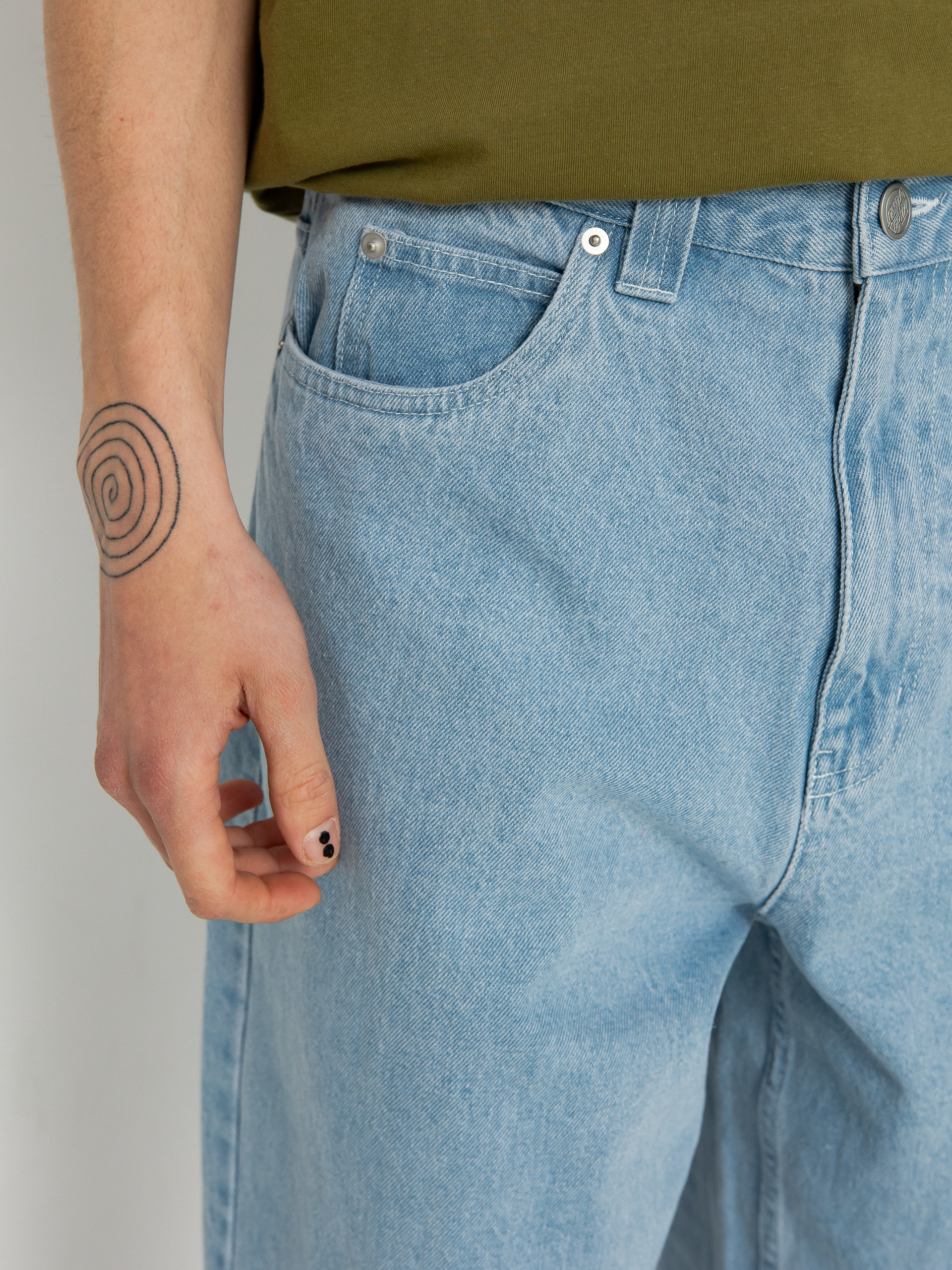 Nohavice Santa Cruz Big Pants (stone wash)