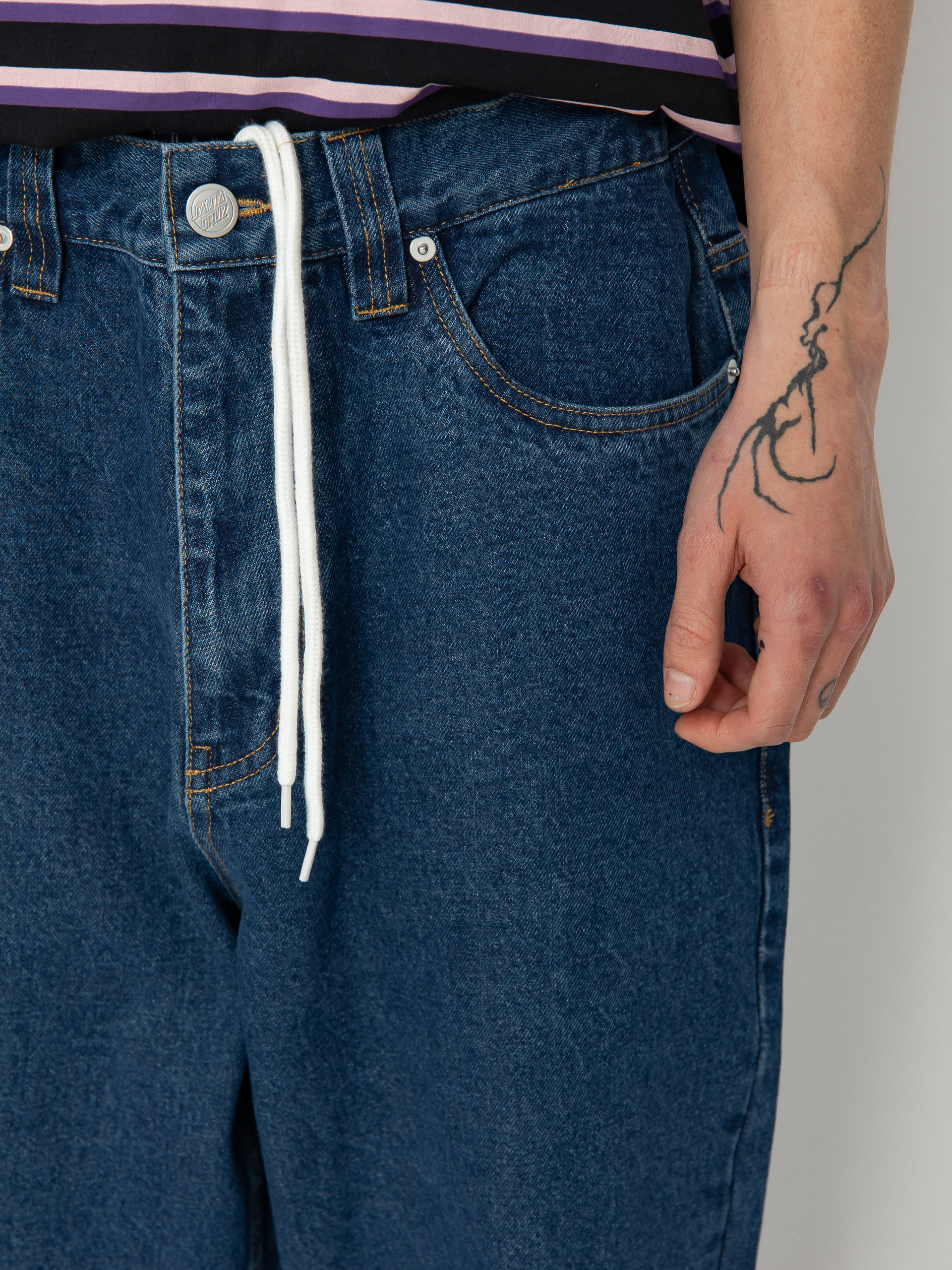 Nohavice Santa Cruz Big Pants (classic blue)