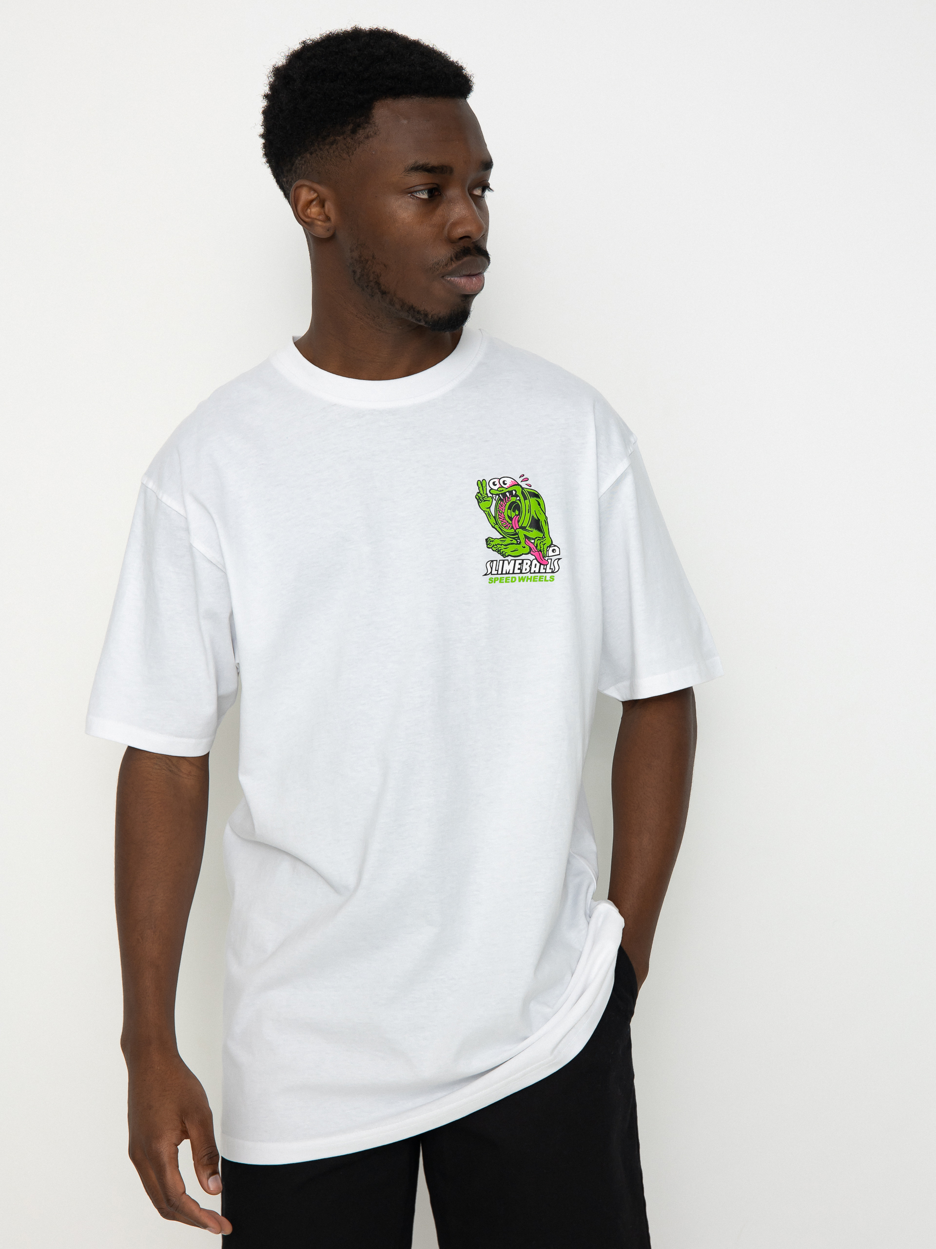 Tričko Santa Cruz Slimey II (white)