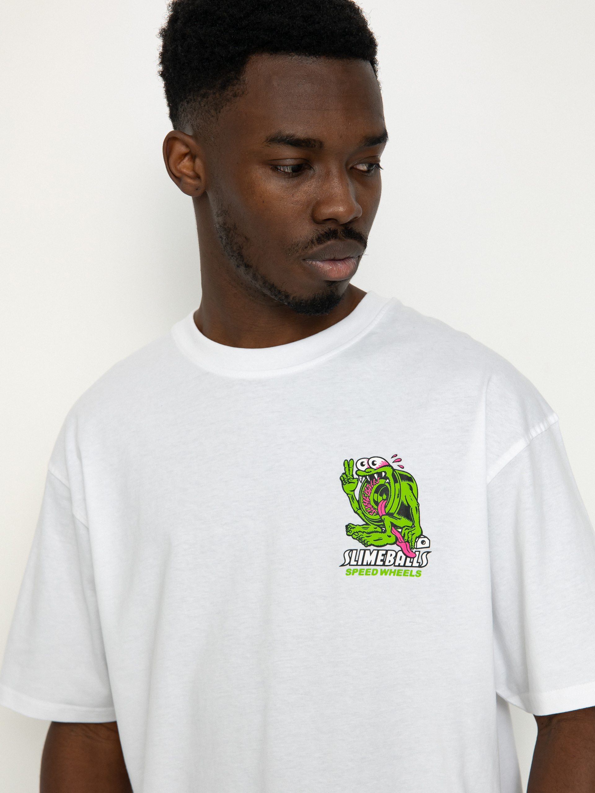 Tričko Santa Cruz Slimey II (white)