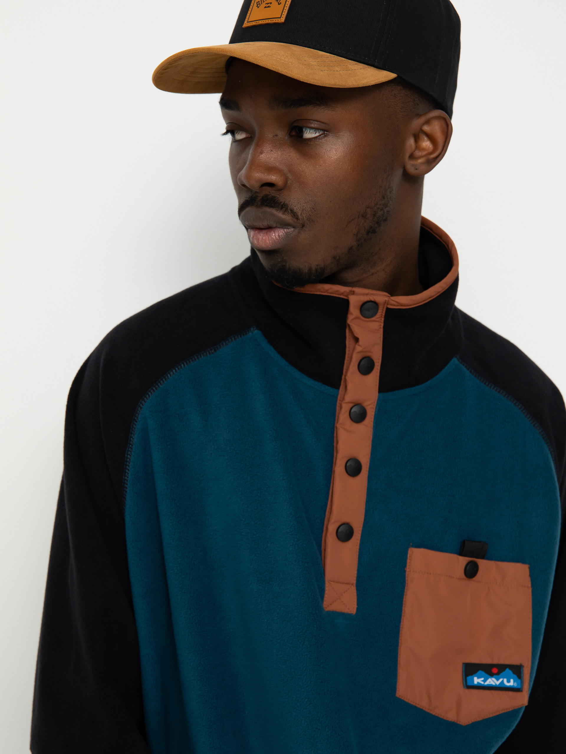 Pánsky Flísová mikina Kavu Teannaway (seaworthy)