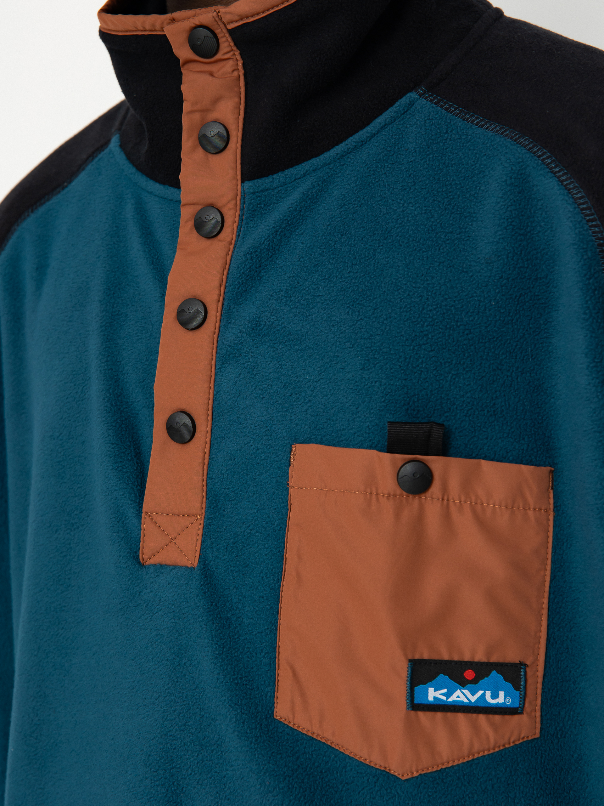 Pánsky Flísová mikina Kavu Teannaway (seaworthy)