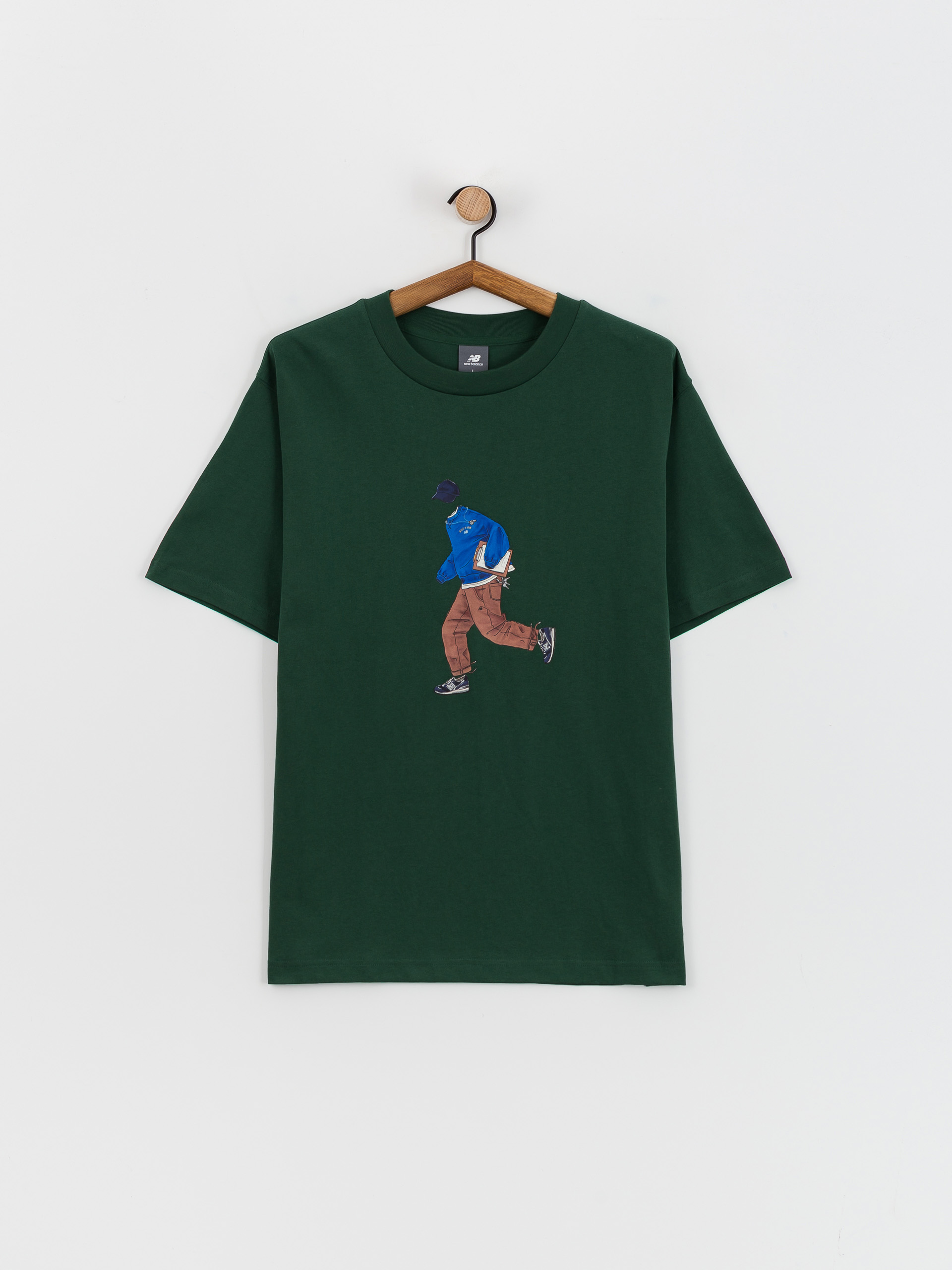 Tričko New Balance Athletics Sport (night green)