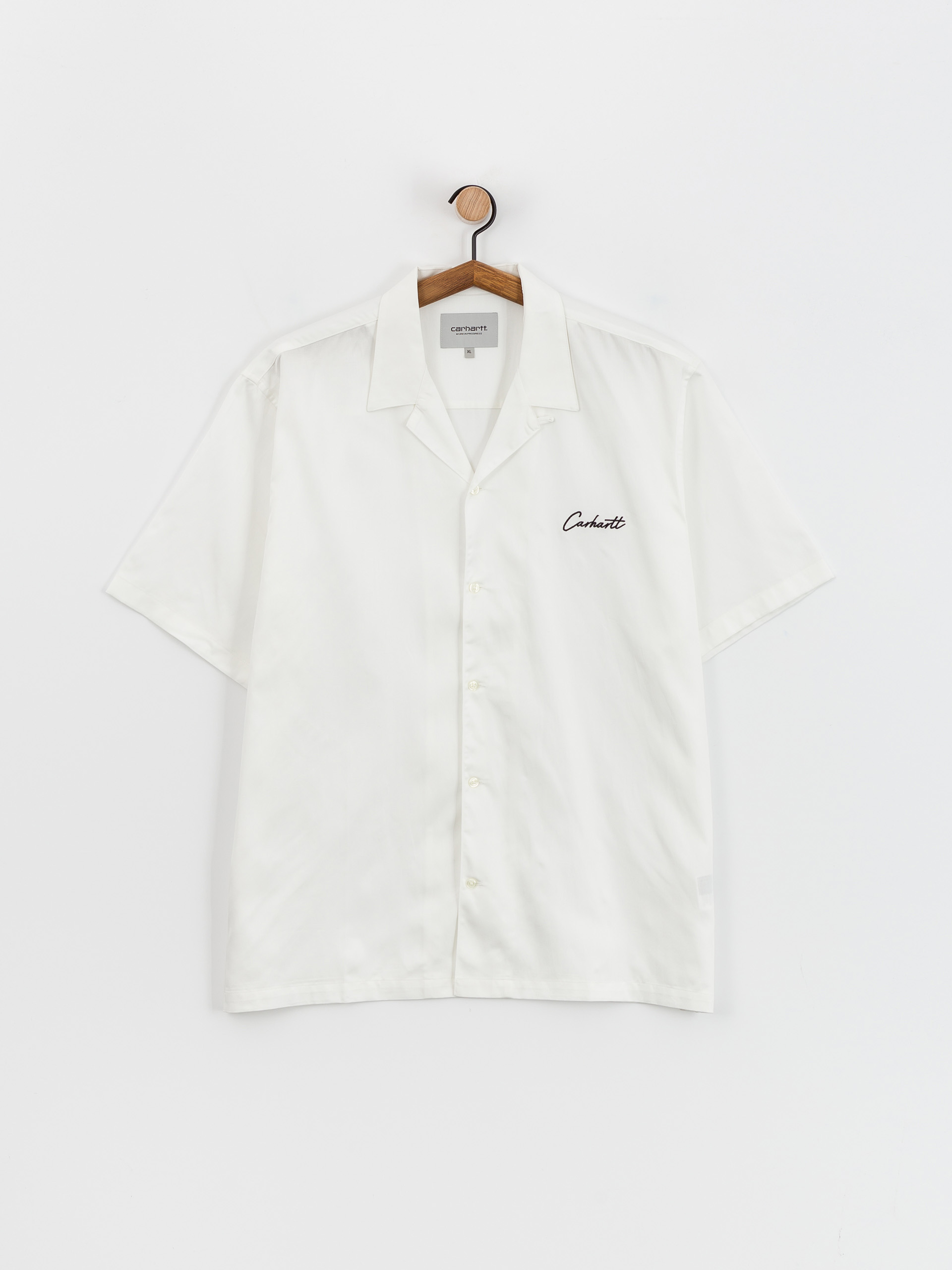 Košeľa Carhartt WIP Delray (white/black)