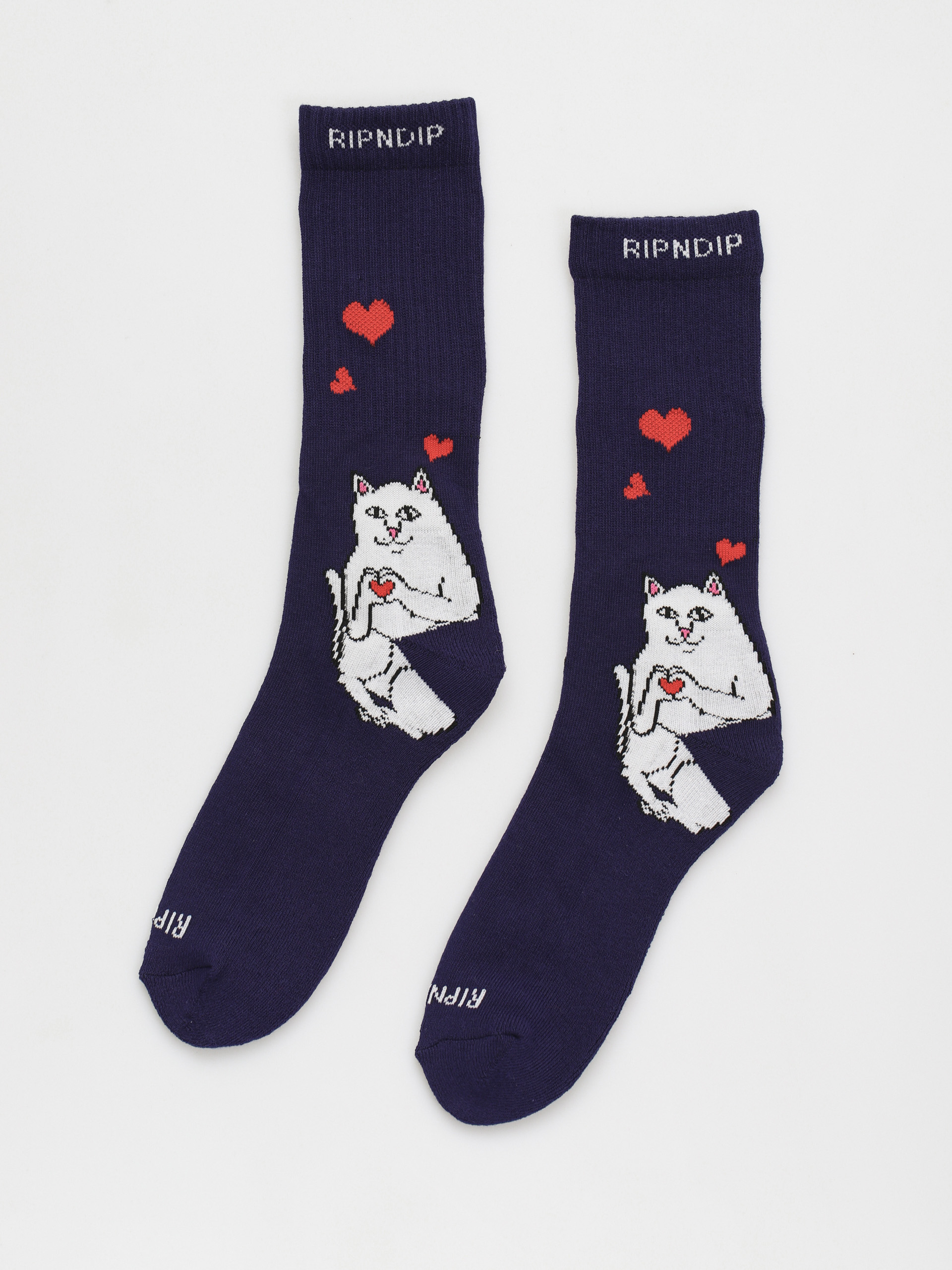 Ponožky RipNDip Nermal Loves (navy)