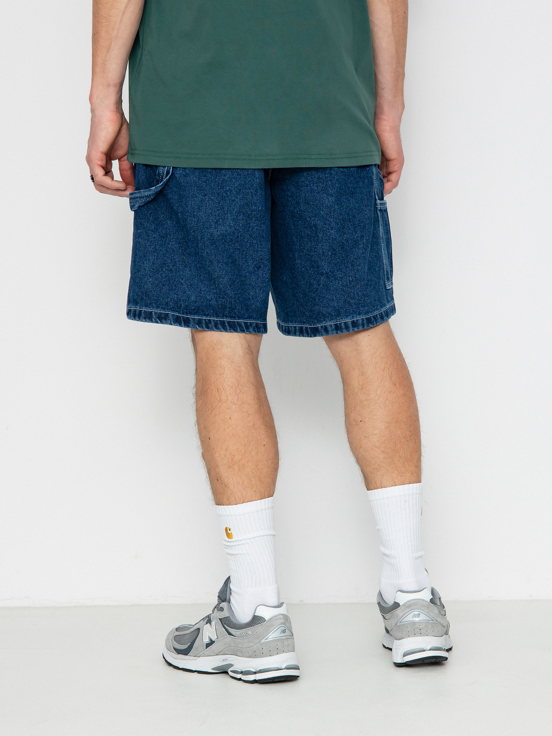 Kraťasy OBEY Bigwig Denim Carpenter (stone wash indigo)