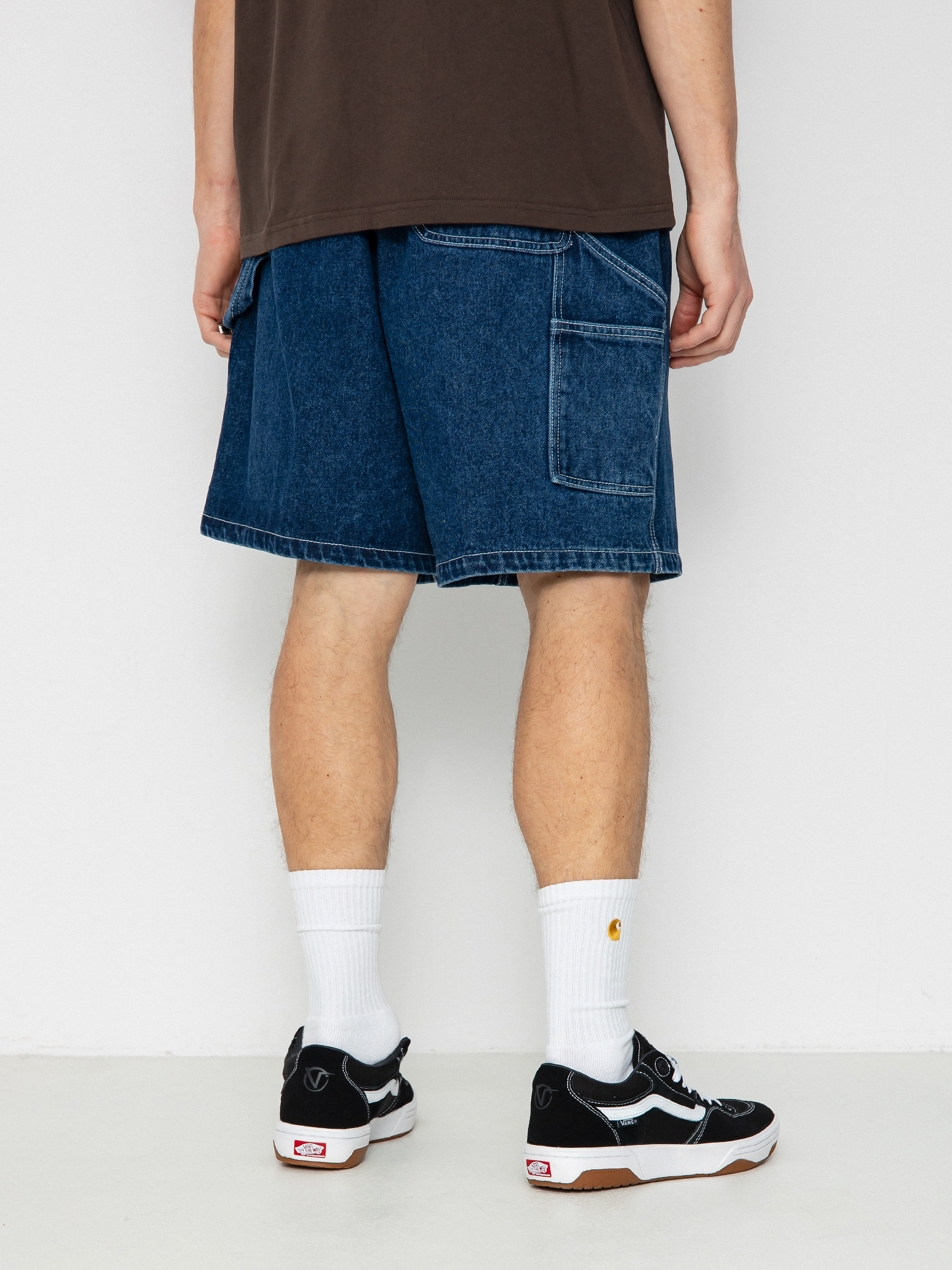 Kraťasy OBEY Easy Denim Carpenter (stone wash indigo)