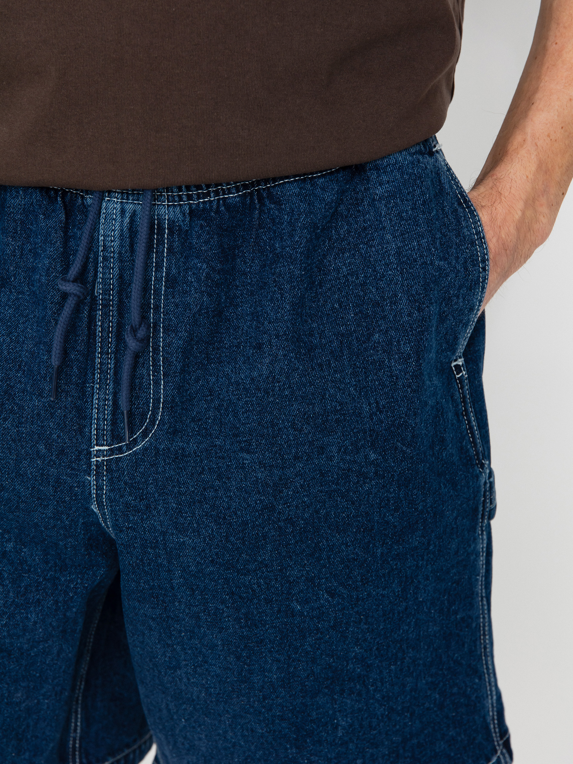 Kraťasy OBEY Easy Denim Carpenter (stone wash indigo)