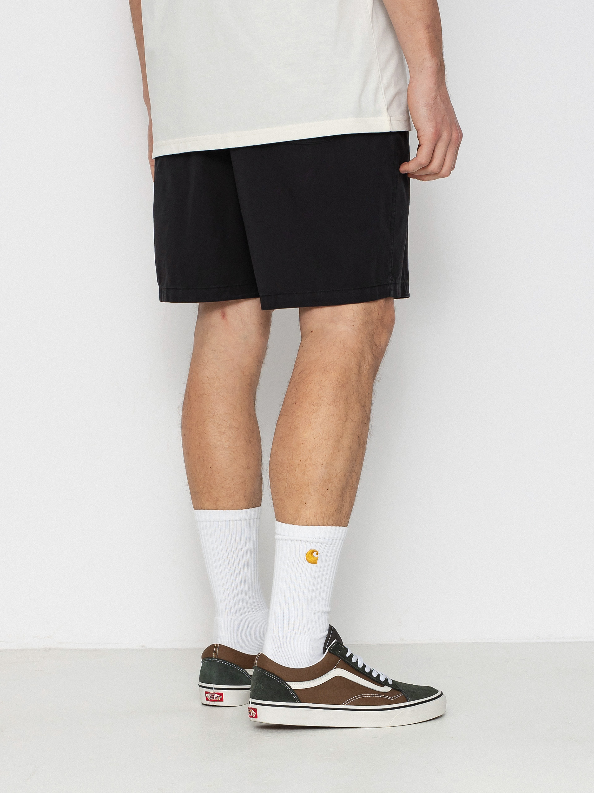 Kraťasy OBEY Easy Pigment Trail (pigment anthracite)