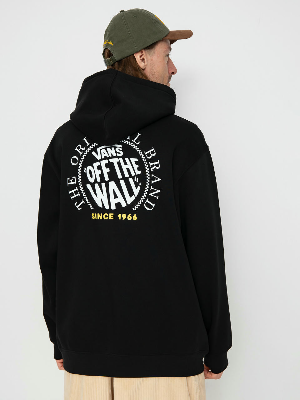 Mikina s kapucňou Vans Vans Circle Loose Fit Fleece HD (black)