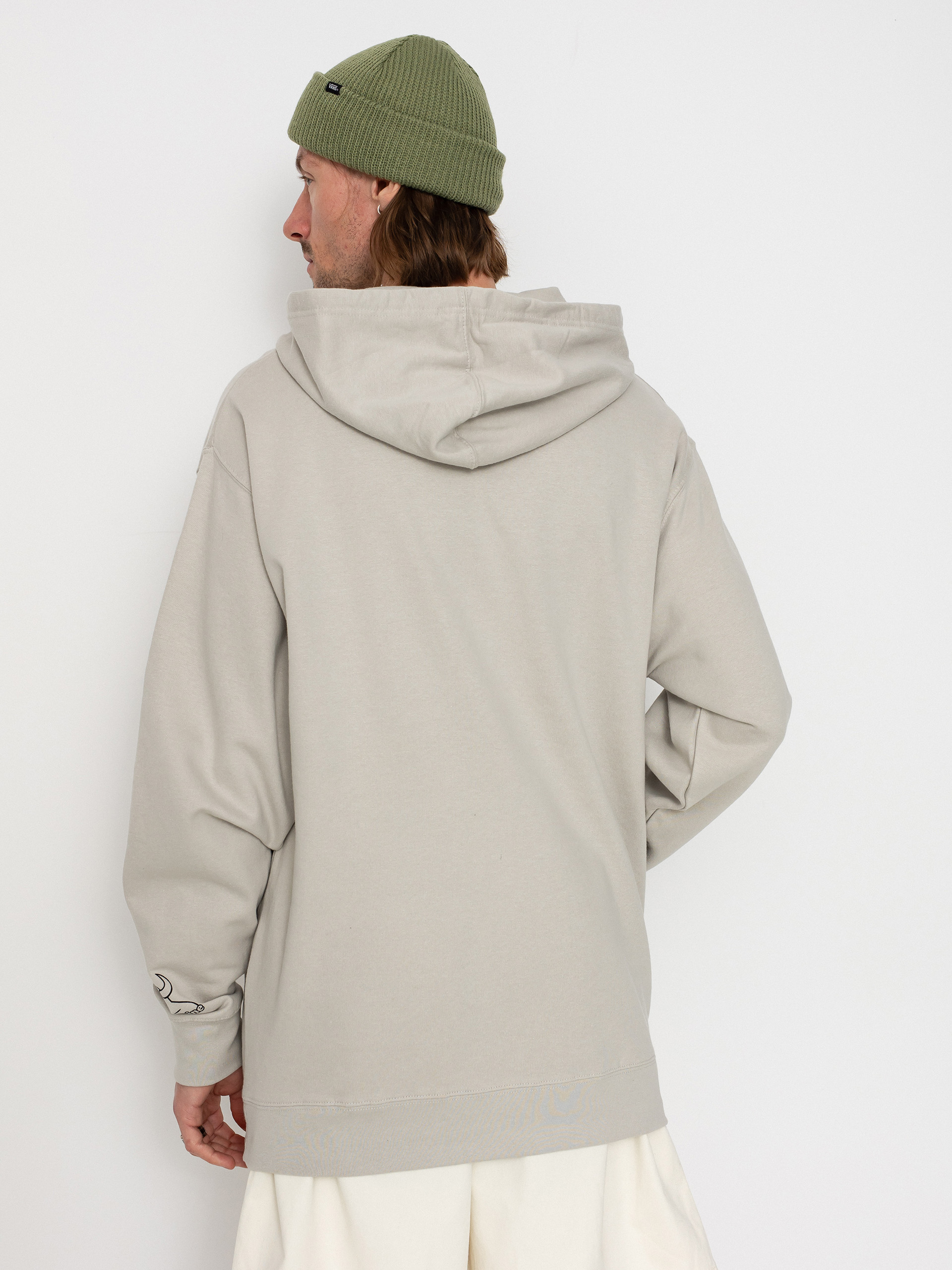 Mikina s kapucňou Toy Machine Youthful HD (bone)