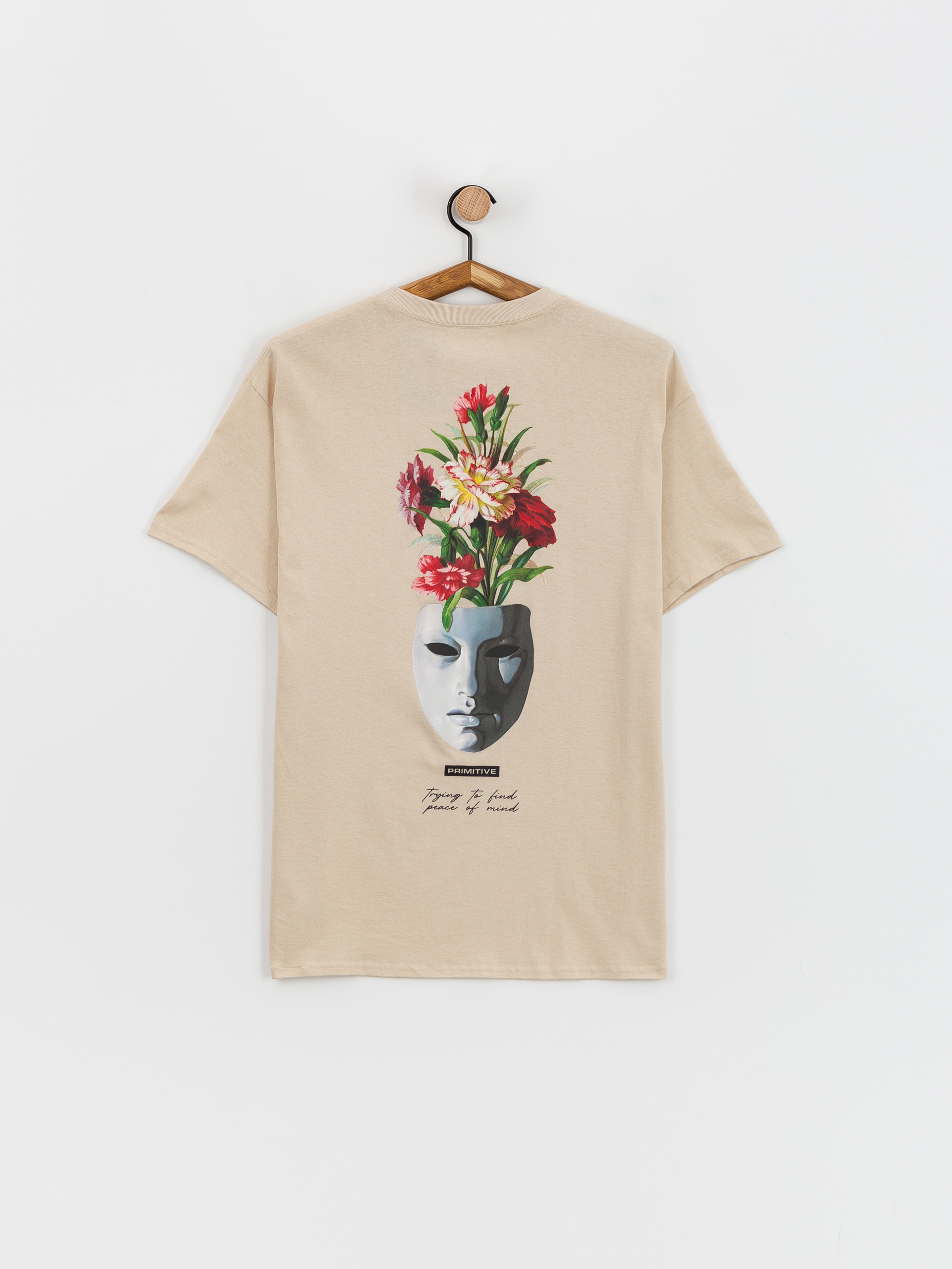 Tričko Primitive Obscura (sand)