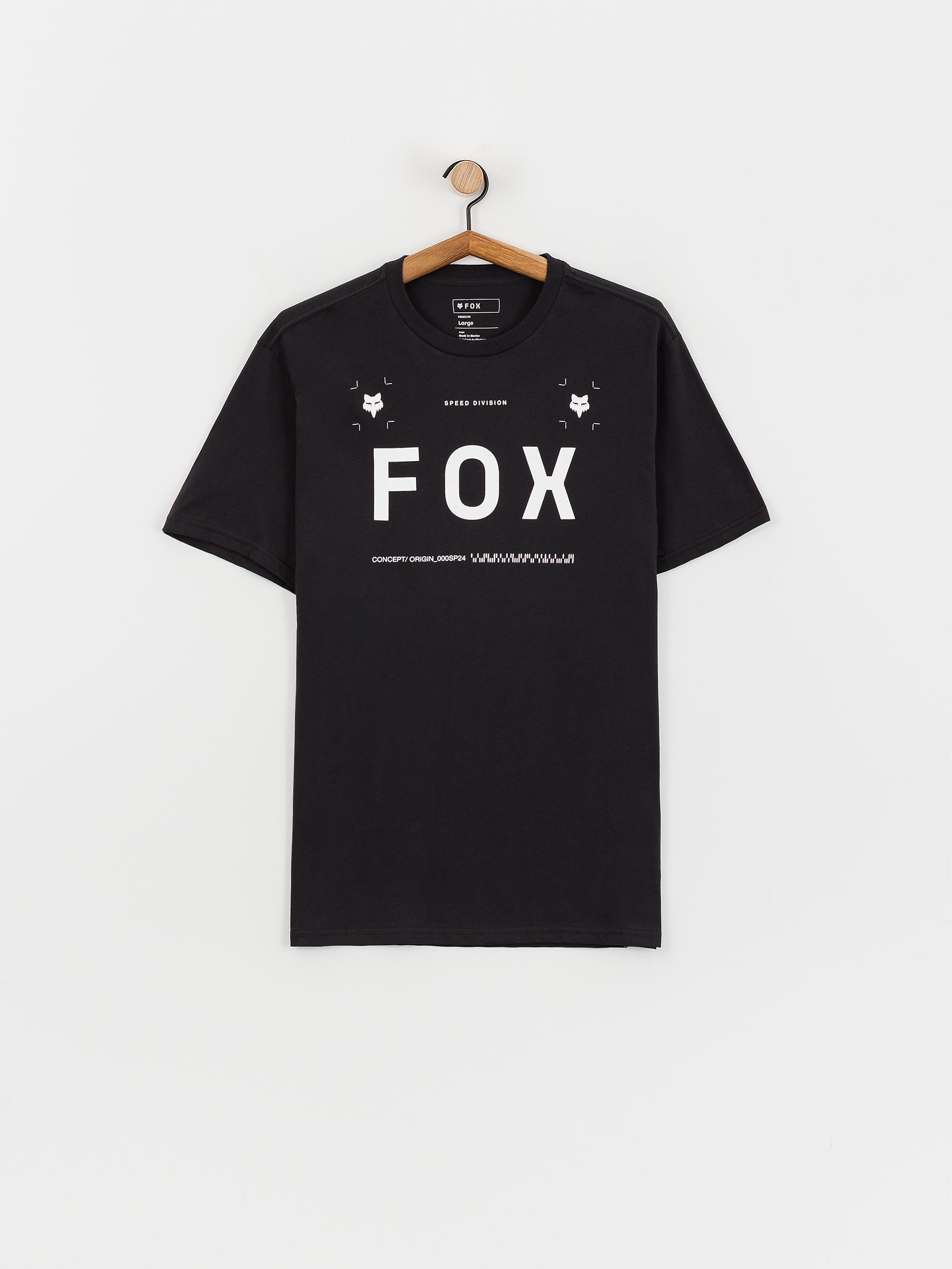 Tričko Fox Aviation Prem (black)