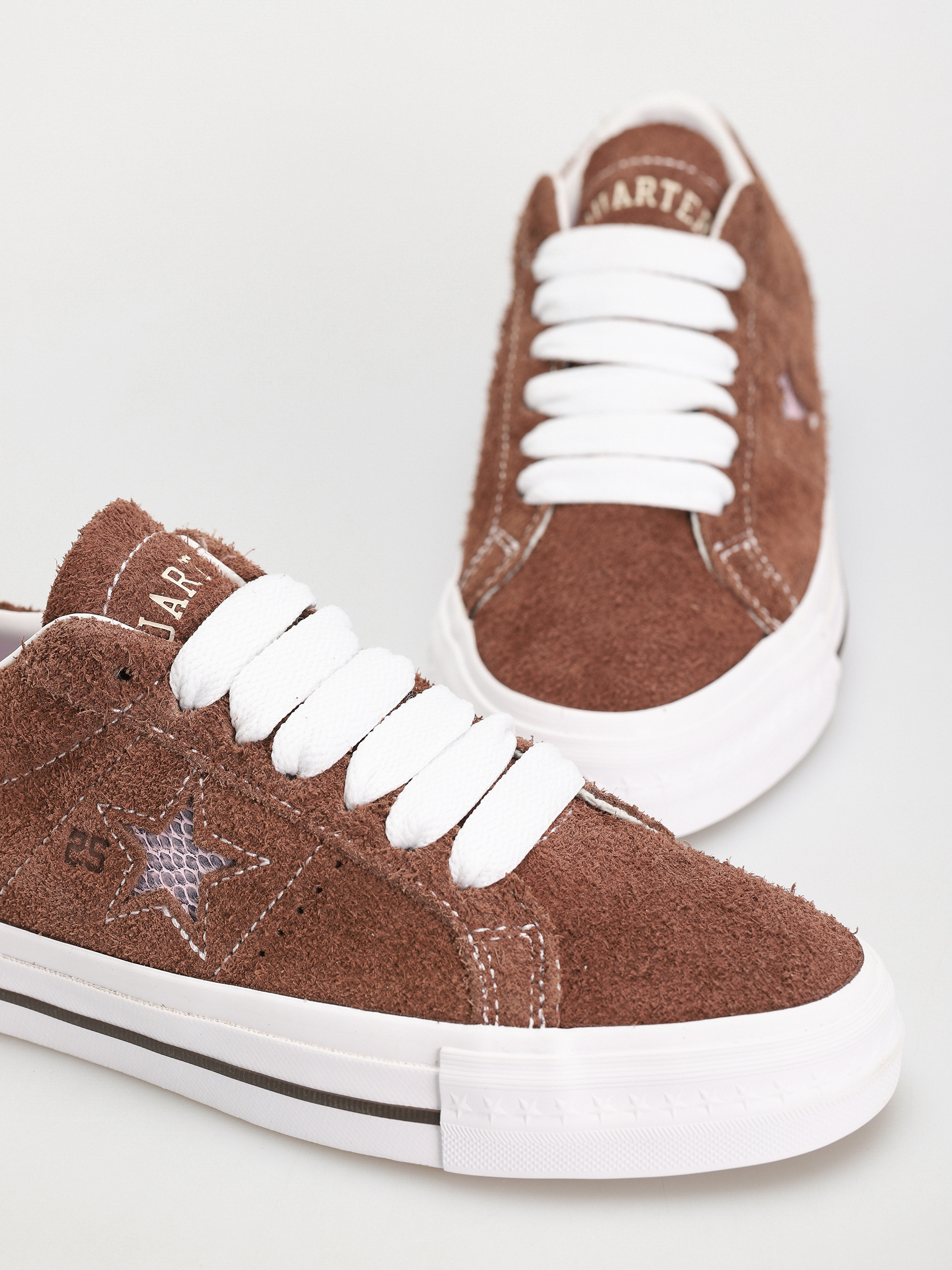 Topánky Converse One Star Pro X Quartersnacks (chocolate)