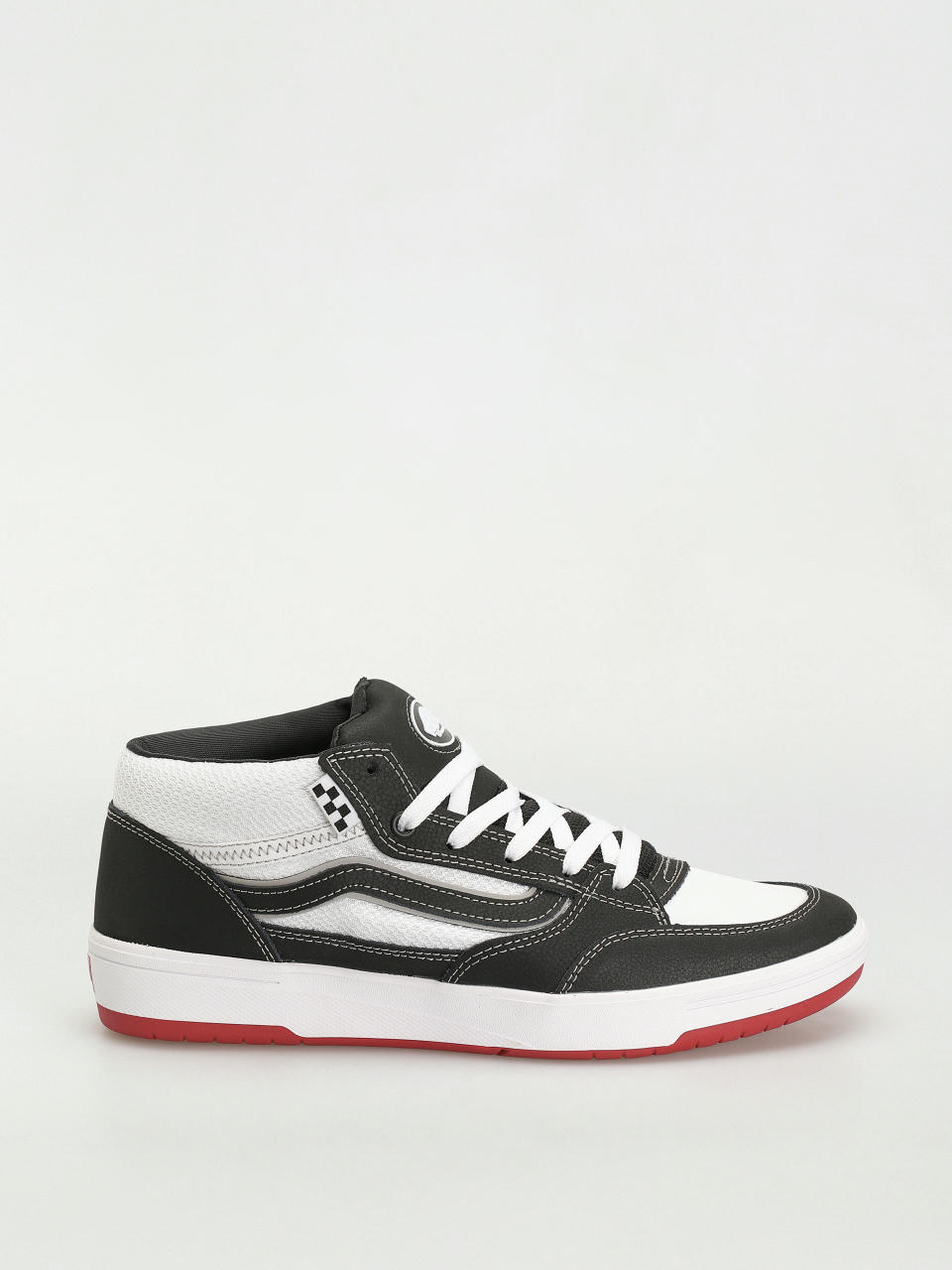 Topánky Vans Zahba Mid (black/white/red)