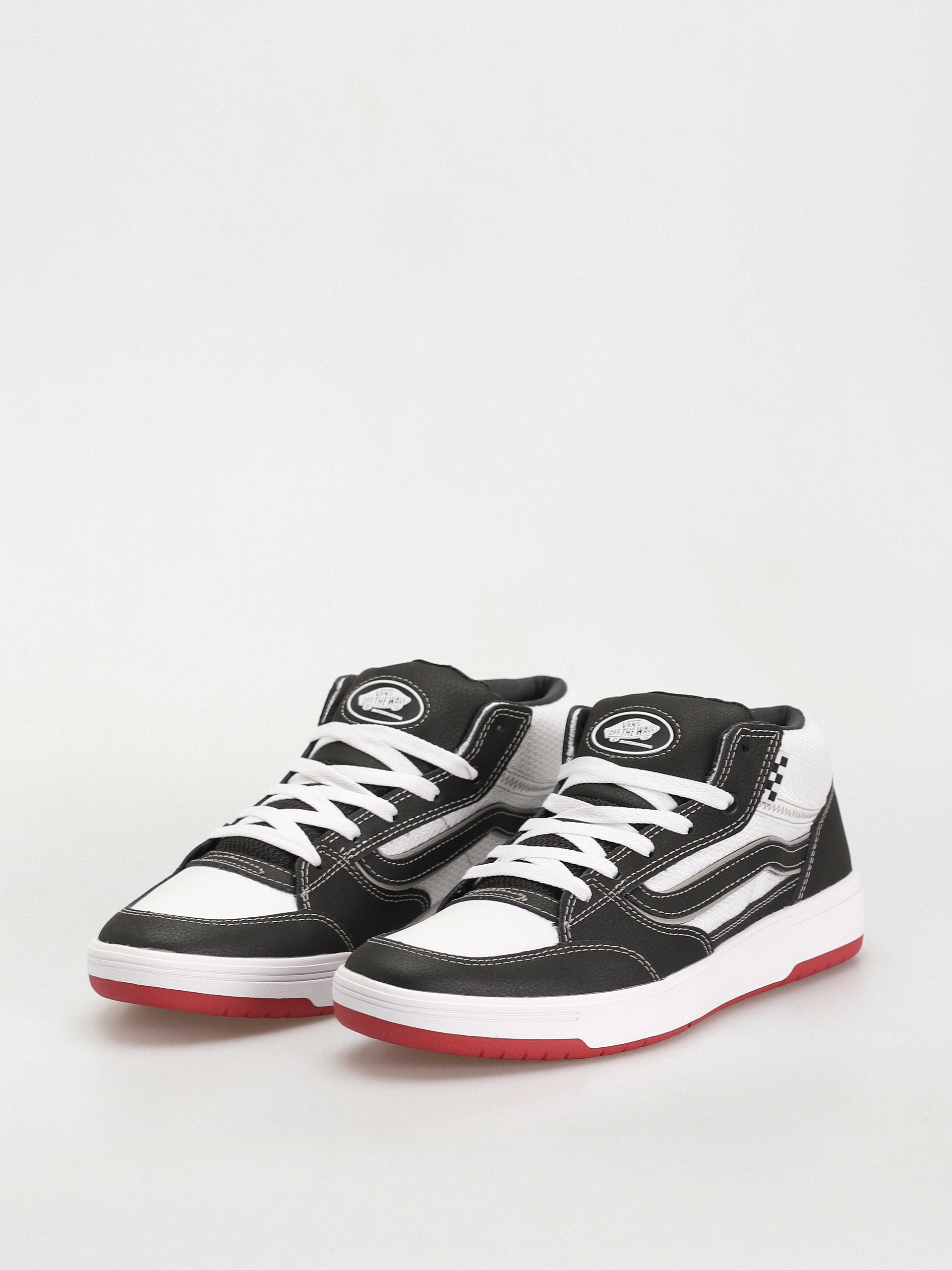 Topánky Vans Zahba Mid (black/white/red)