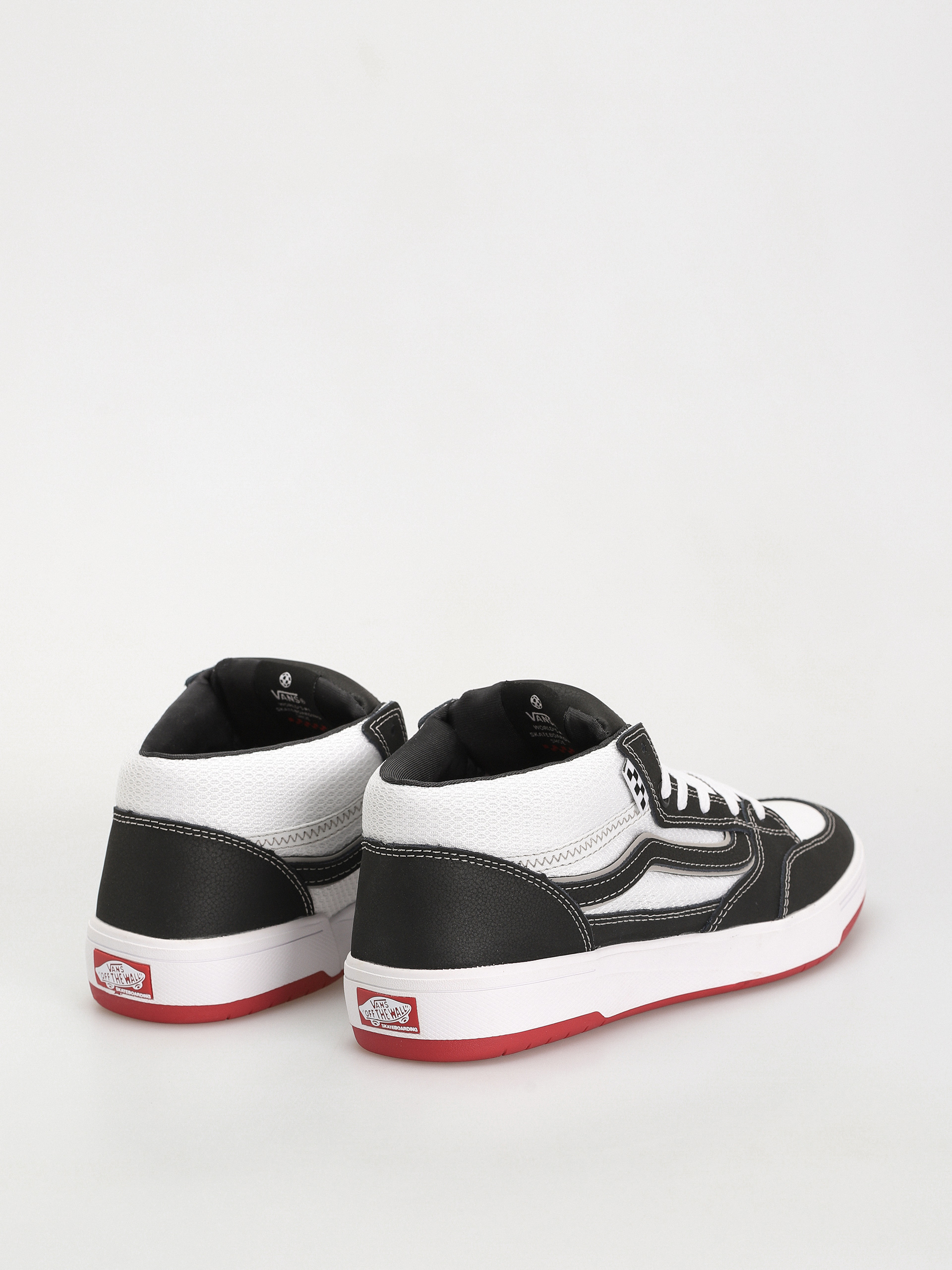 Topánky Vans Zahba Mid (black/white/red)