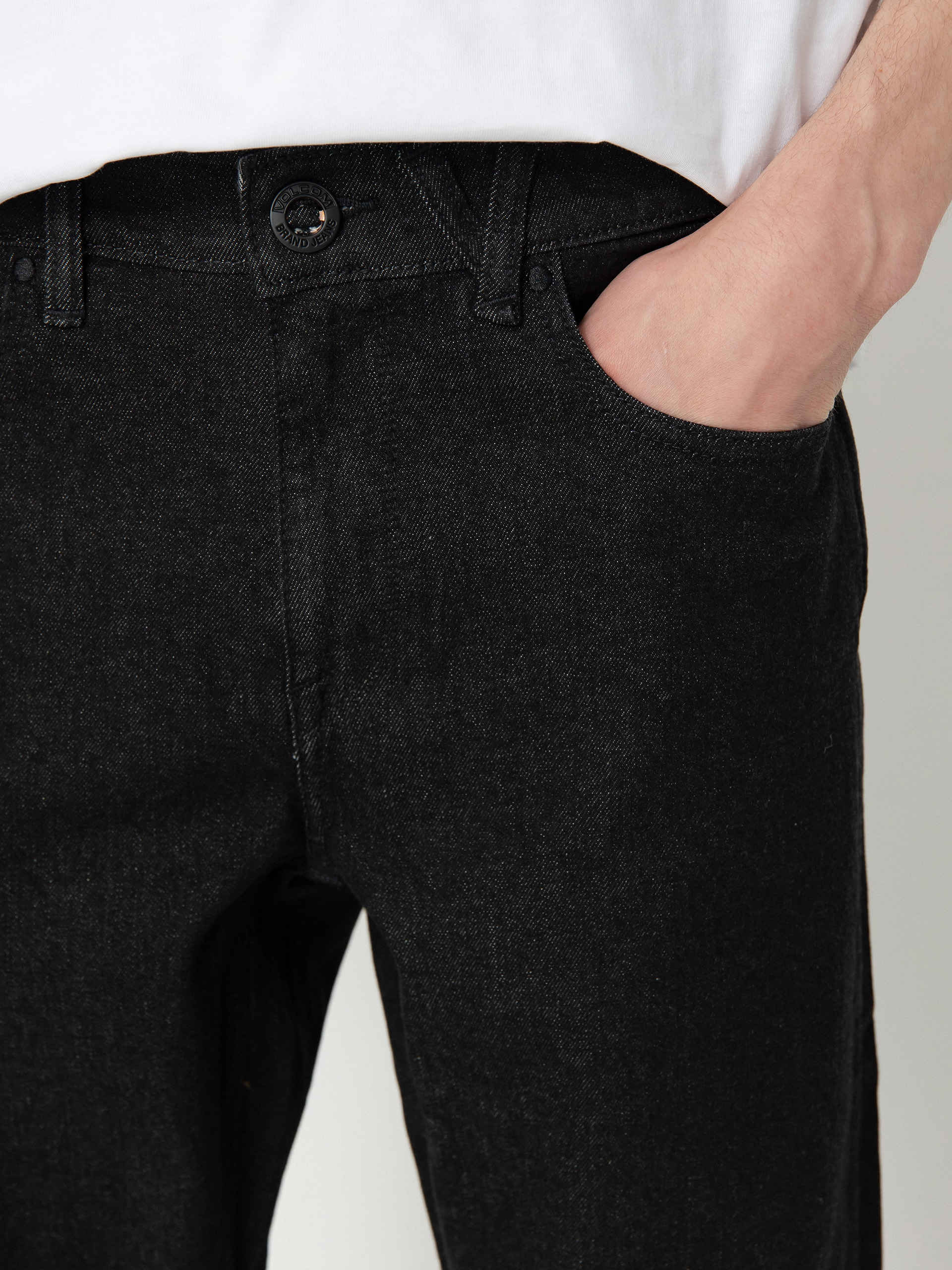 Nohavice Volcom Modown Denim (black rinser)
