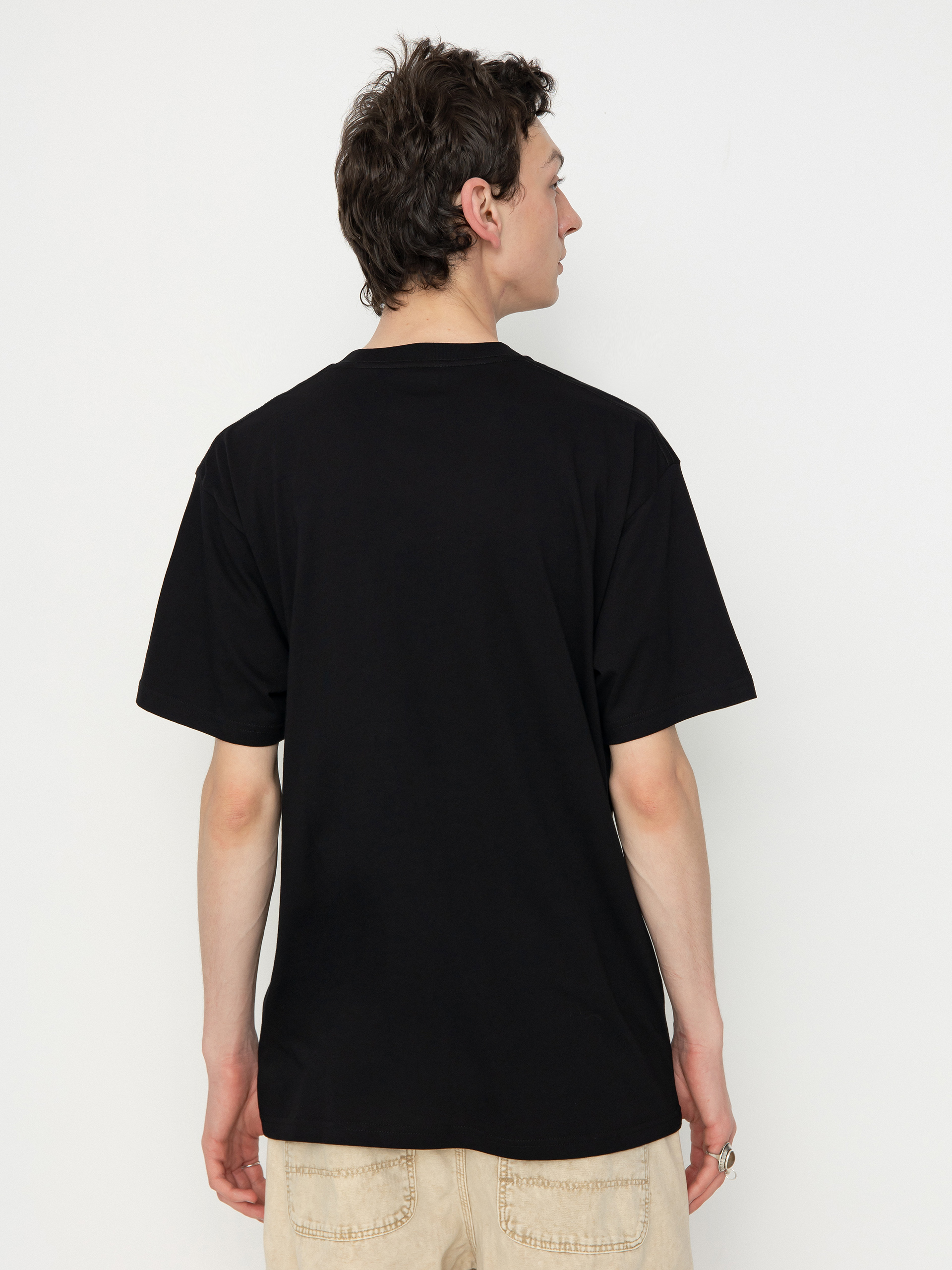 Košeľa Vans Classic Print Box (black/chintz rose)