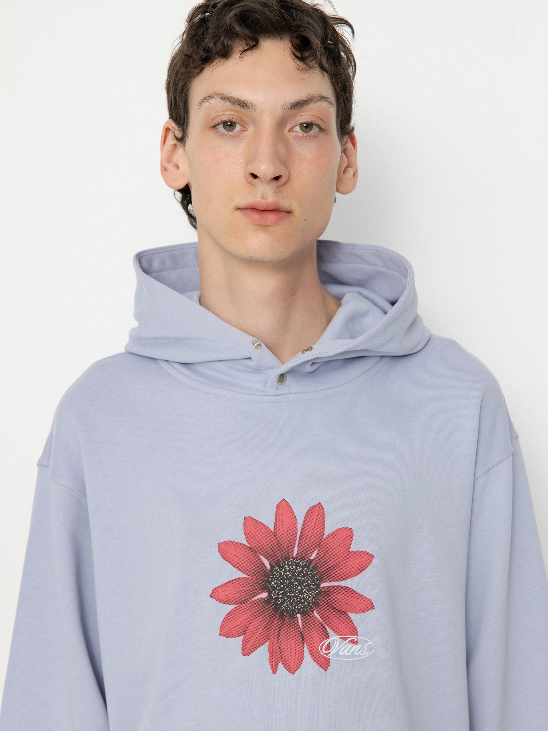 Mikina s kapucňou Vans Dazed Snap HD (cosmic sky)