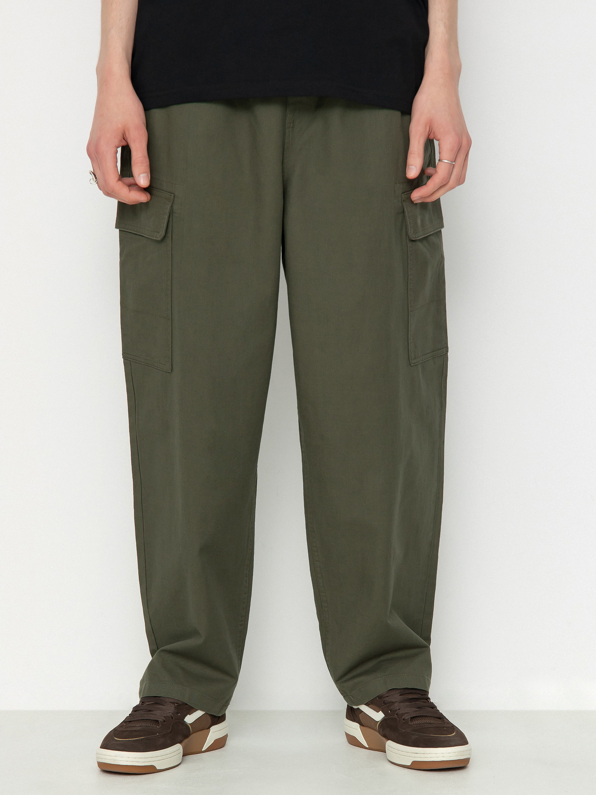 Nohavice Volcom Billow Tapered Ew Cargo (squadron green)