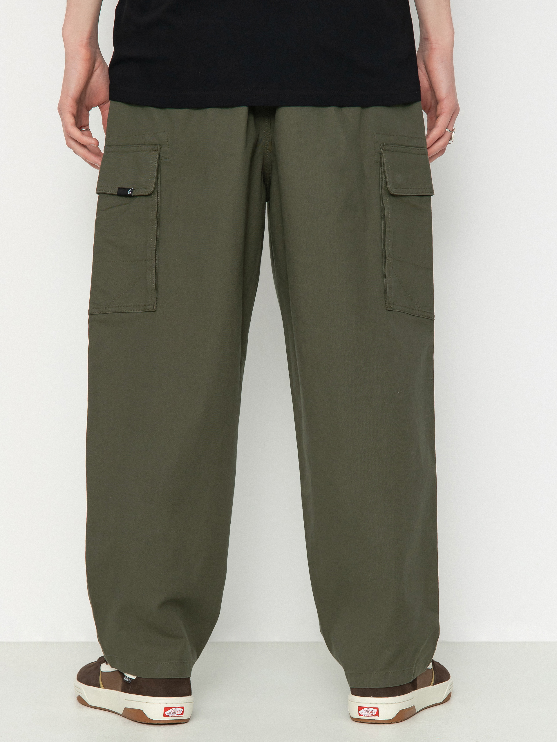 Nohavice Volcom Billow Tapered Ew Cargo (squadron green)