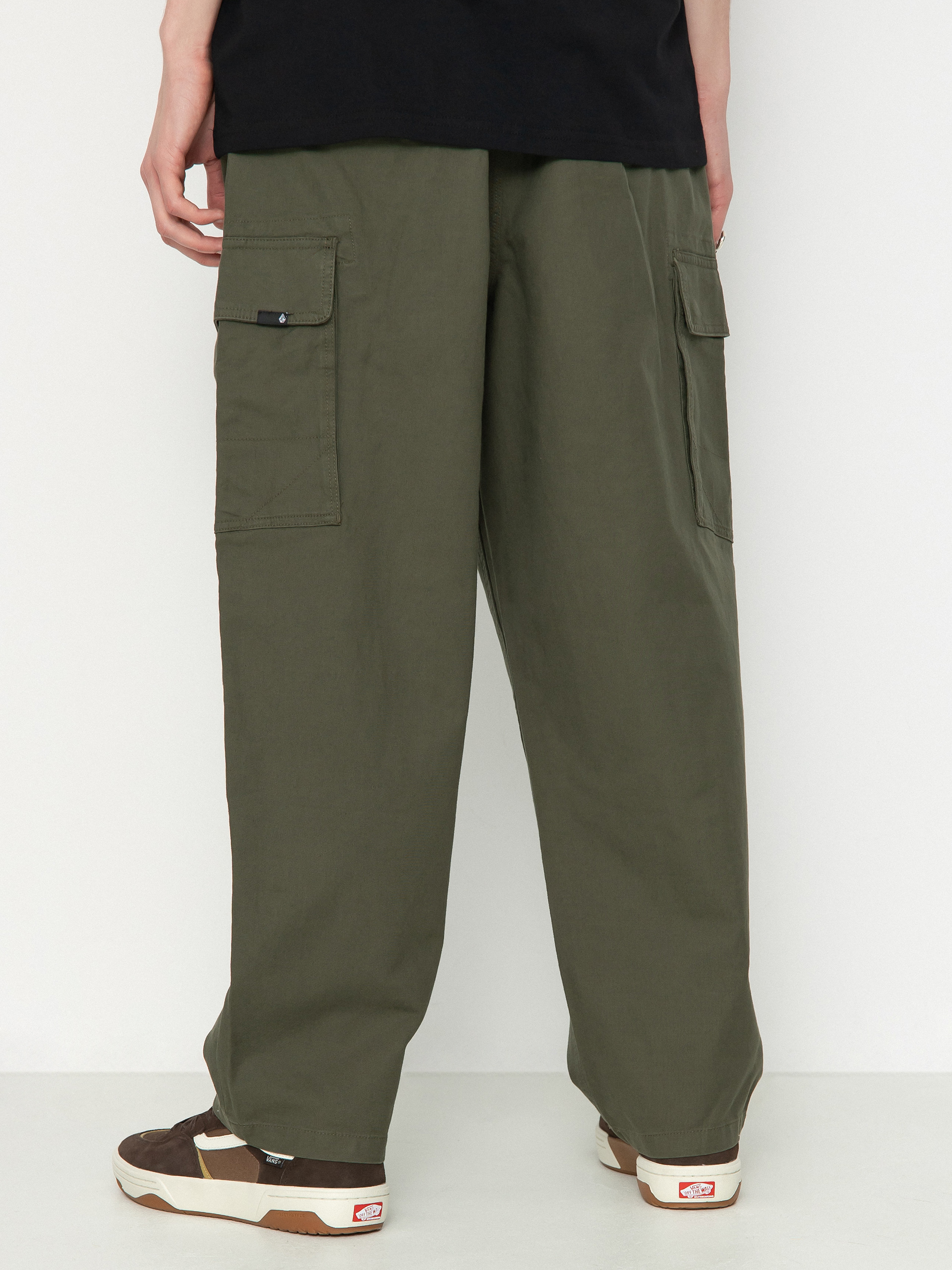 Nohavice Volcom Billow Tapered Ew Cargo (squadron green)