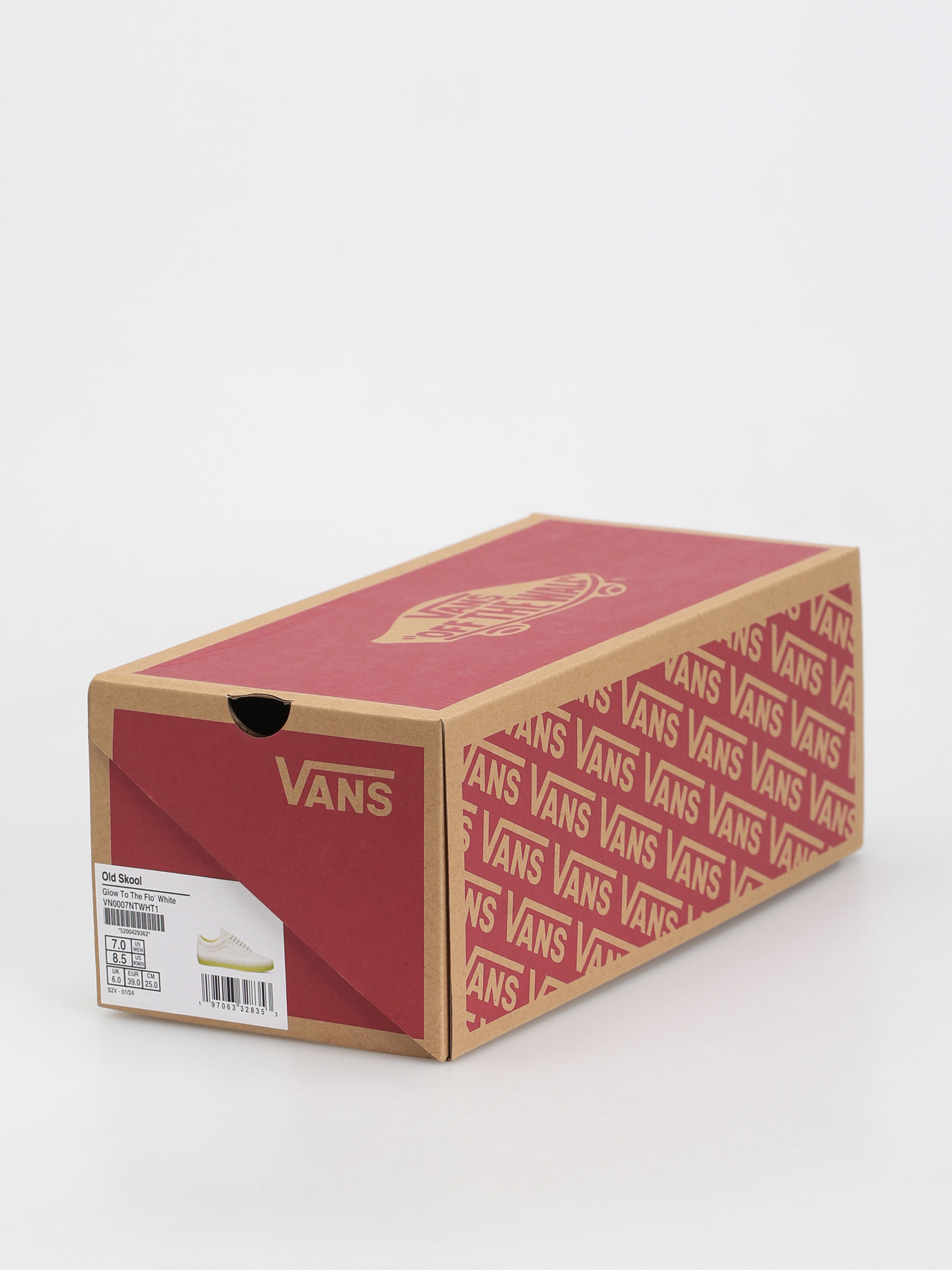 Topánky Vans Old Skool (glow to the flo' white)