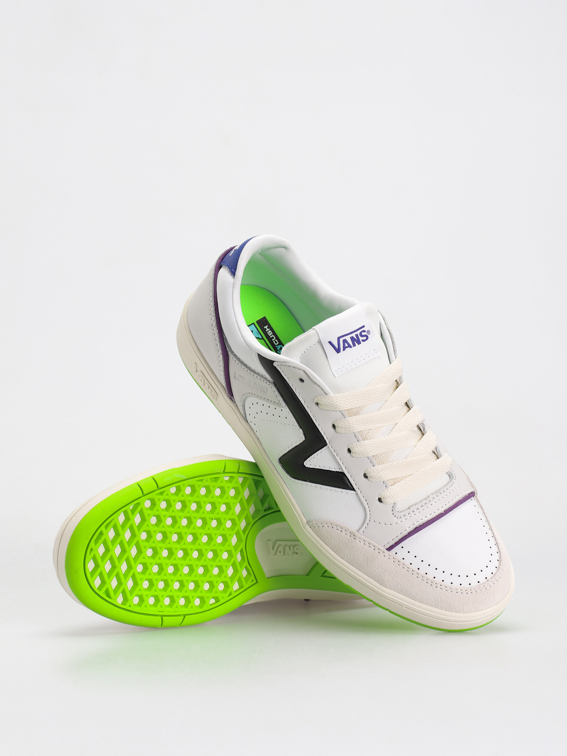 Topánky Vans Lowland Cc Jmp R (multi sport true white/multi)