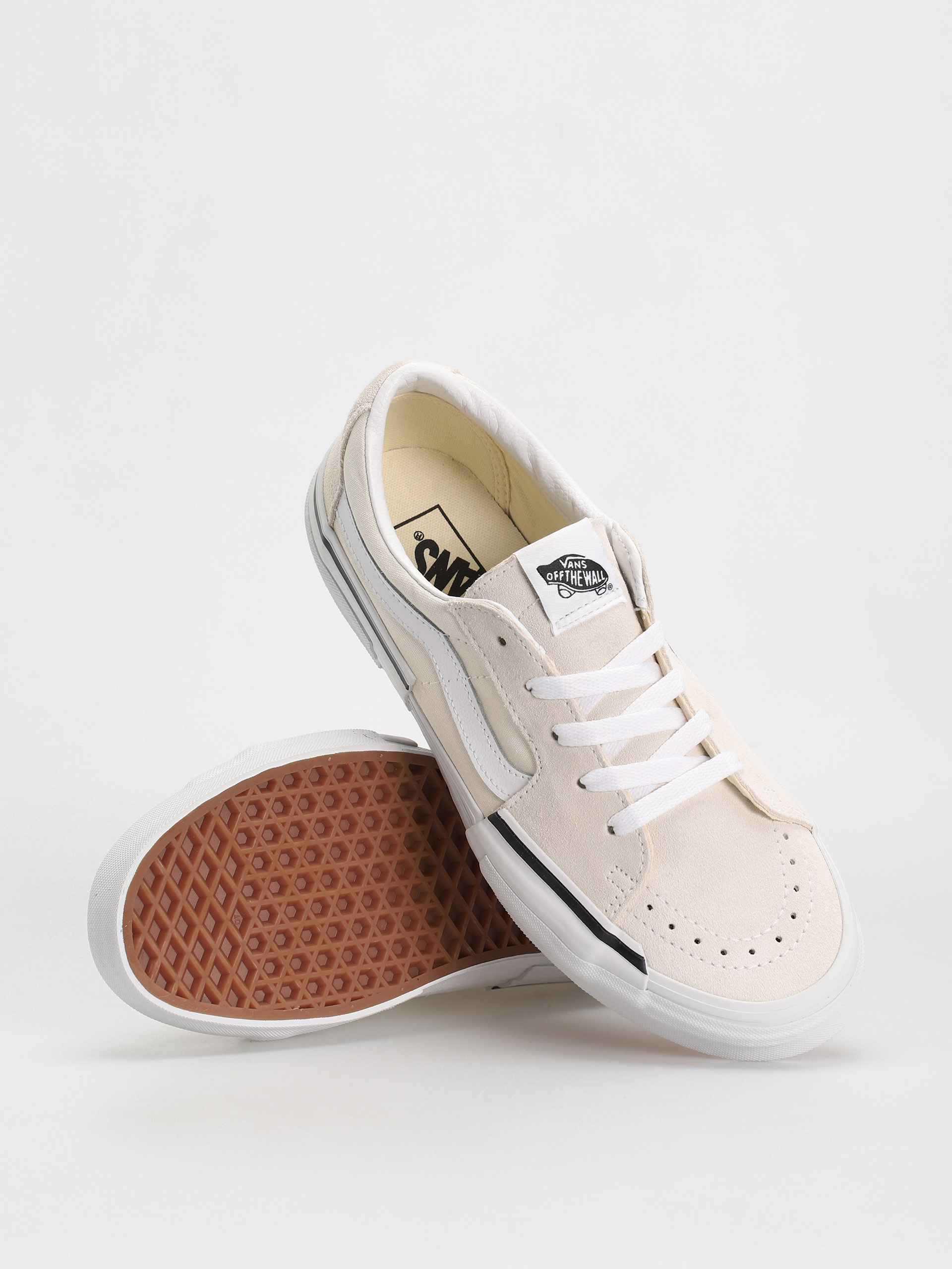 Topánky Vans Sk8 Low Rearrange (canvas/suede marshmallow)