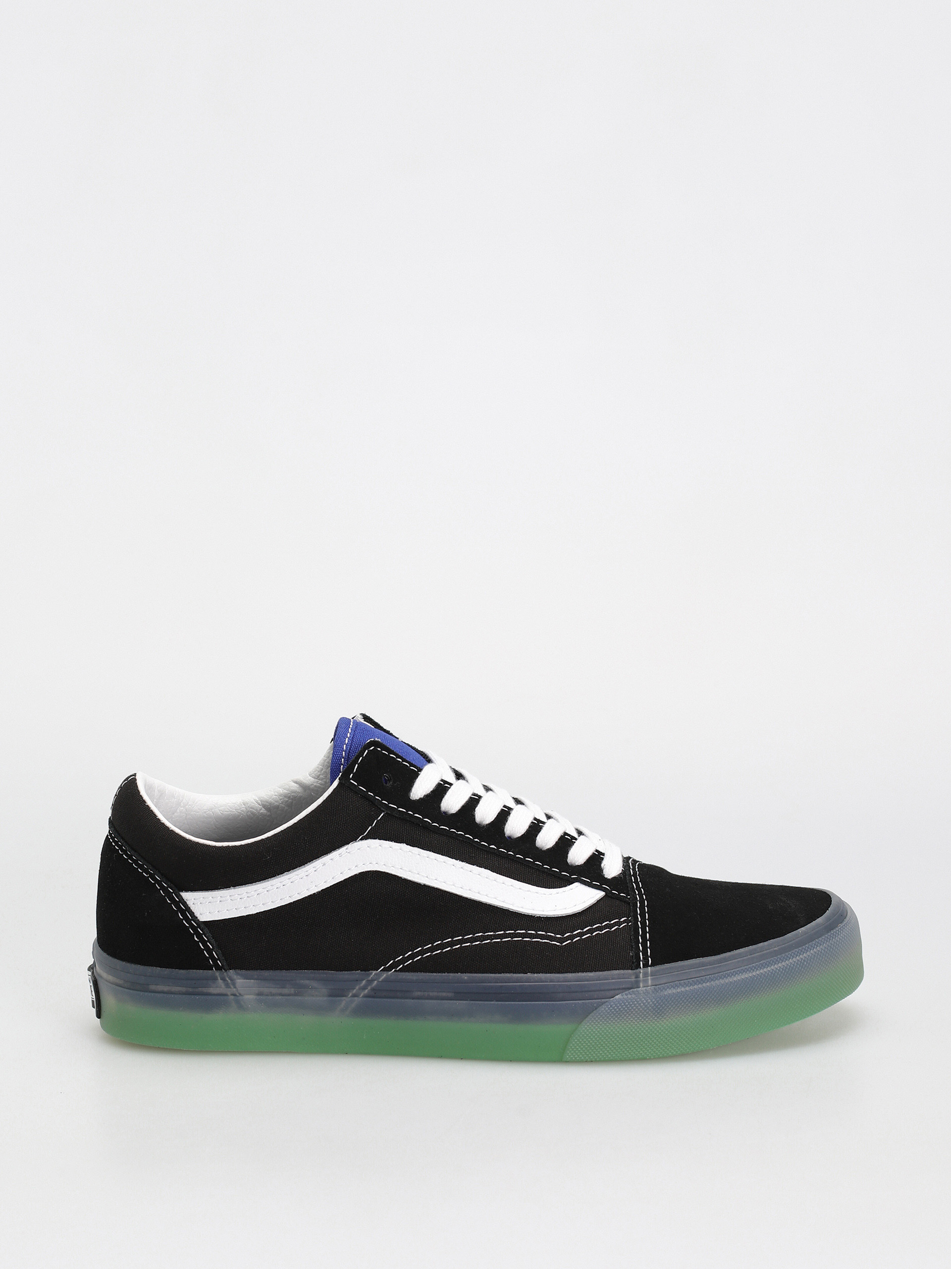 Topánky Vans Old Skool (translucent black/blue)