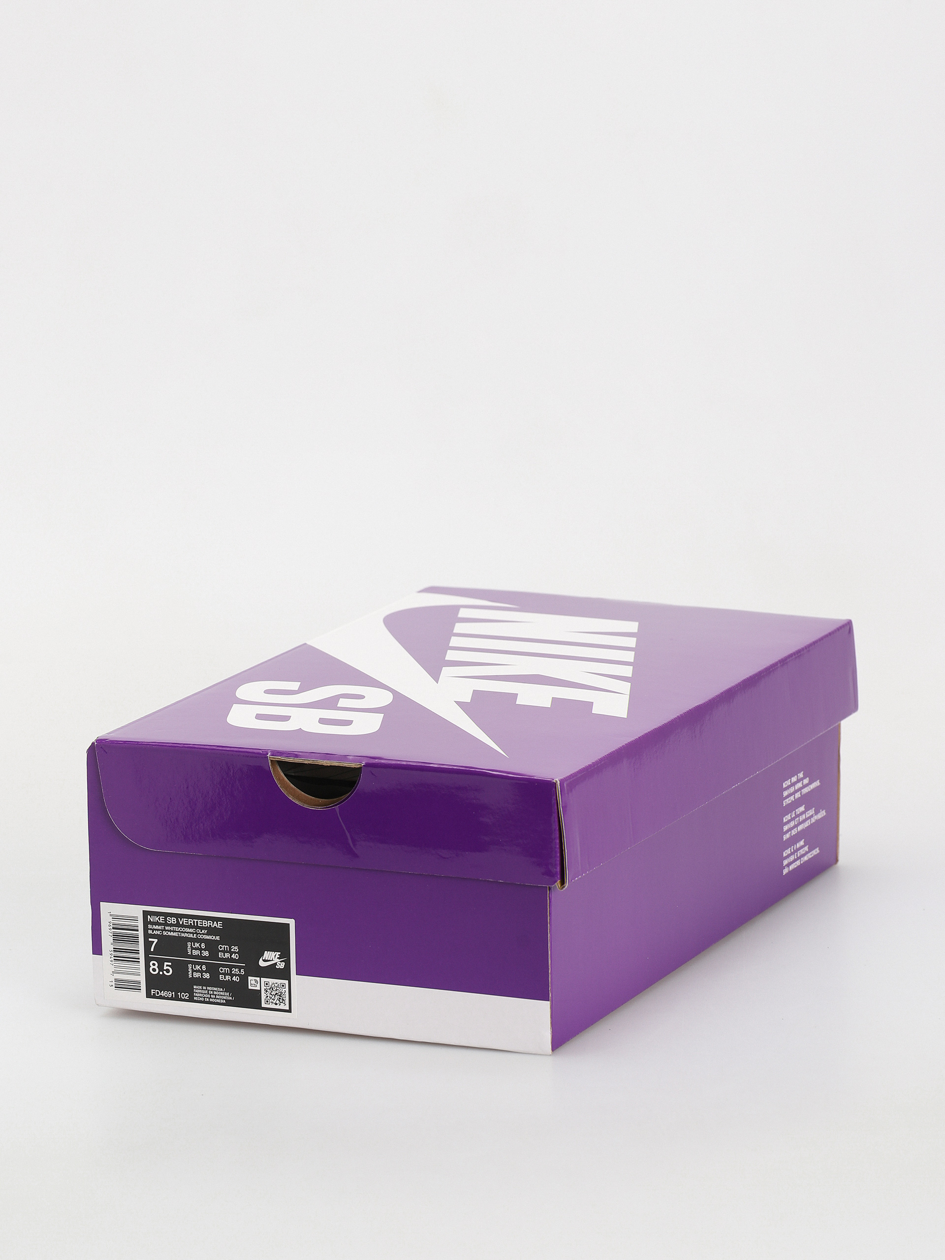 Topánky Nike SB Vertebrae (summit white/cosmic clay platinum tint)