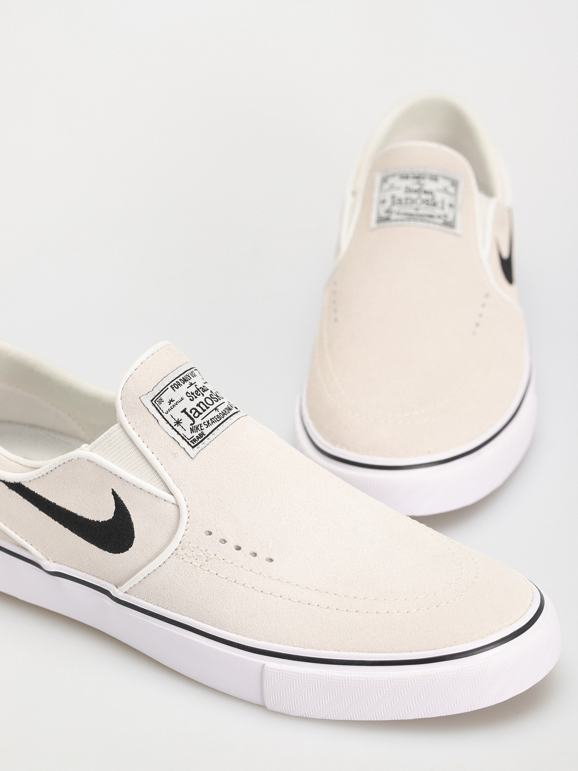 Topánky Nike SB Janoski+ Slip (summit white/black summit white white)