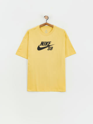Tričko Nike SB Logo HBR (saturn gold)
