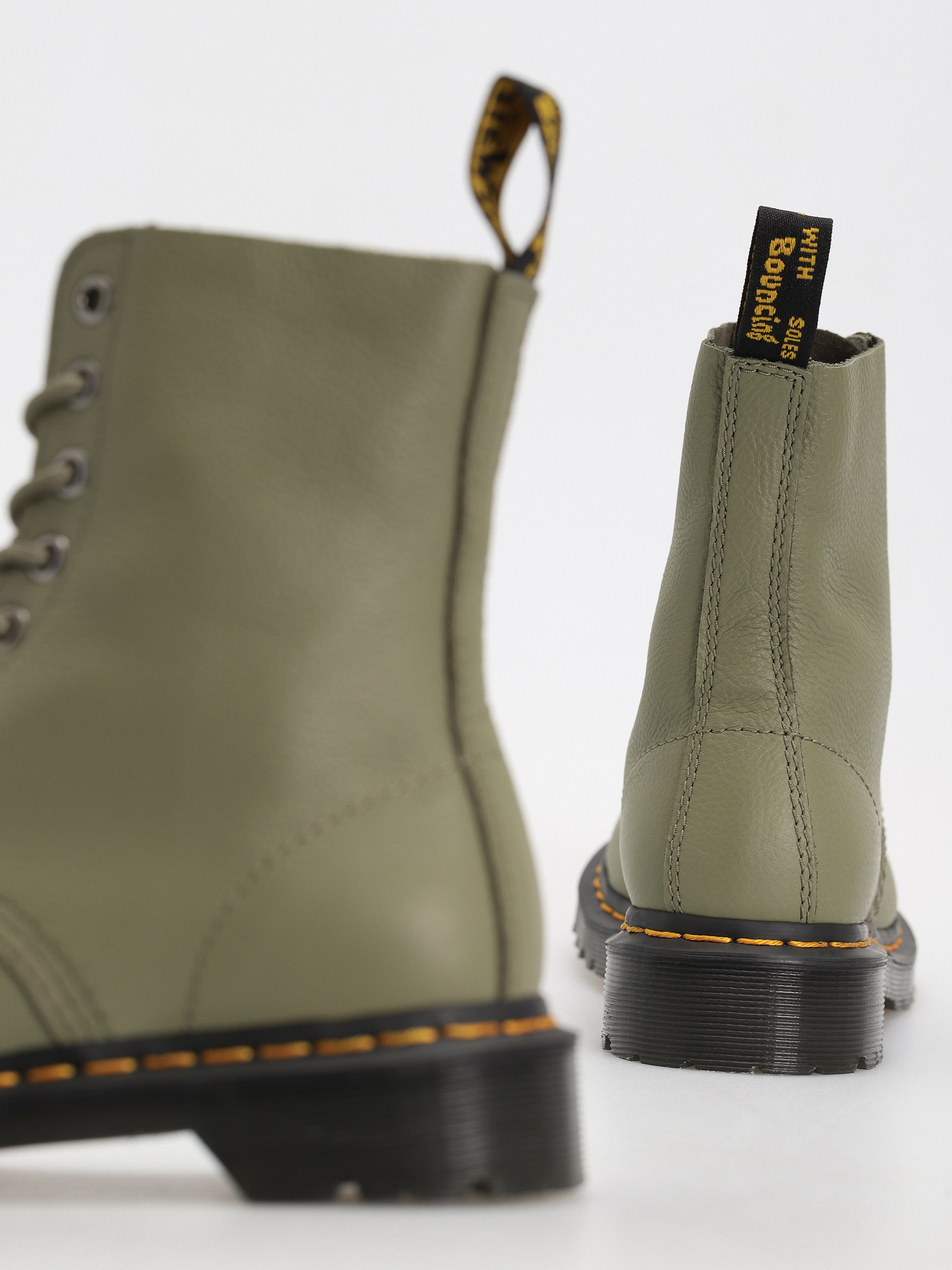 Topánky Dr. Martens 1460 Pascal Wmn (muted olive virginia)