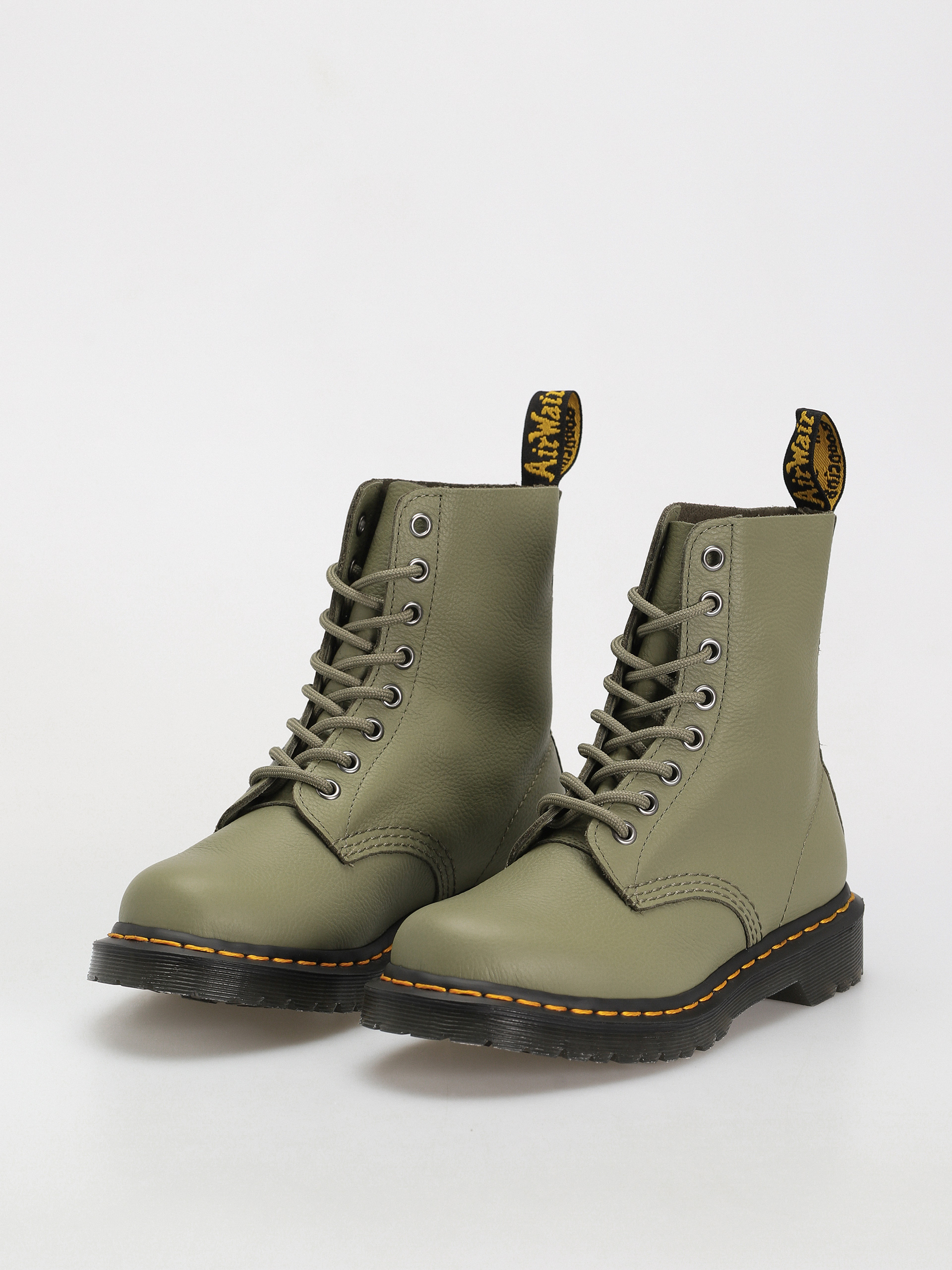 Topánky Dr. Martens 1460 Pascal Wmn (muted olive virginia)