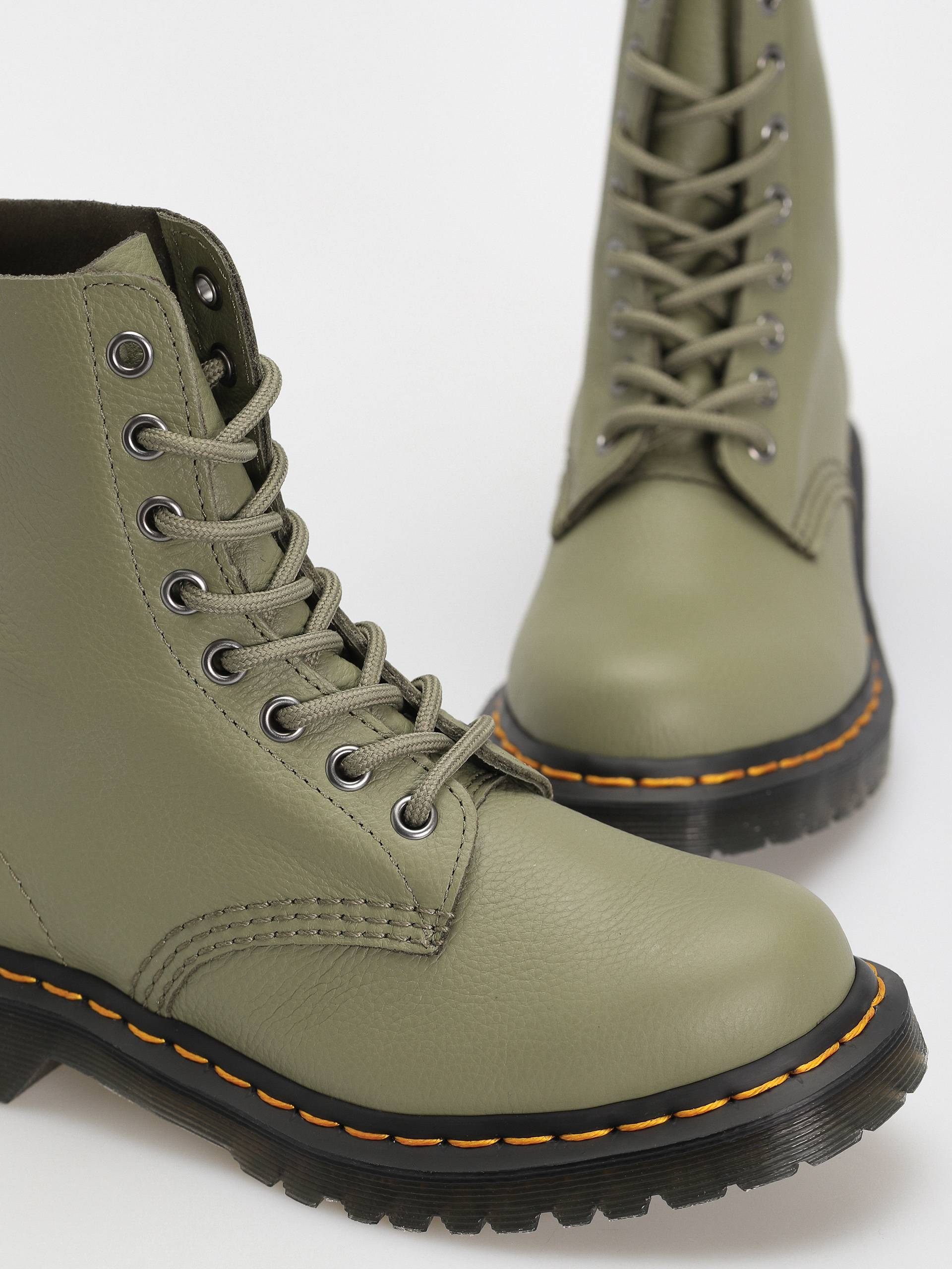 Topánky Dr. Martens 1460 Pascal Wmn (muted olive virginia)