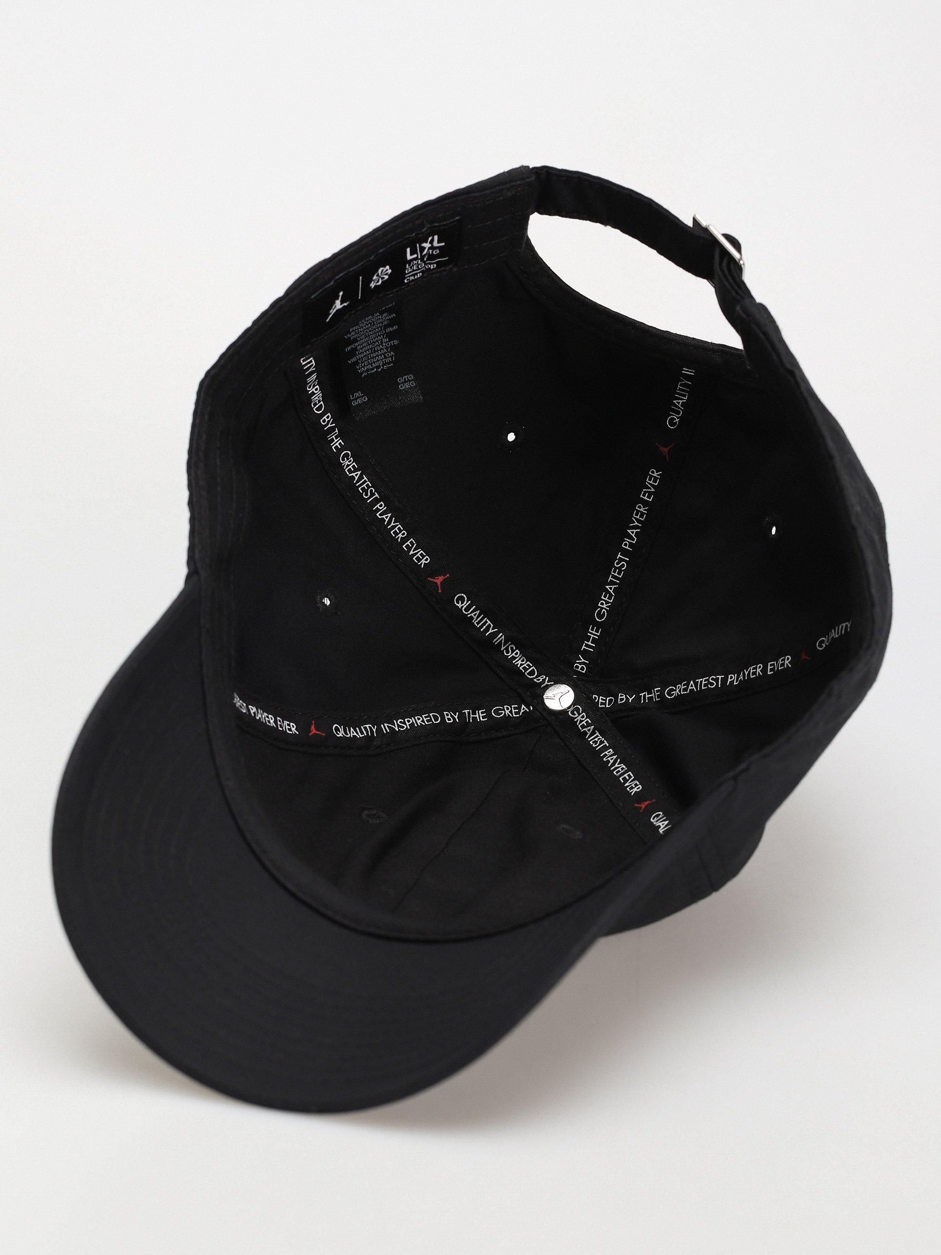 Šiltovka Jordan Club Cap (black/black)